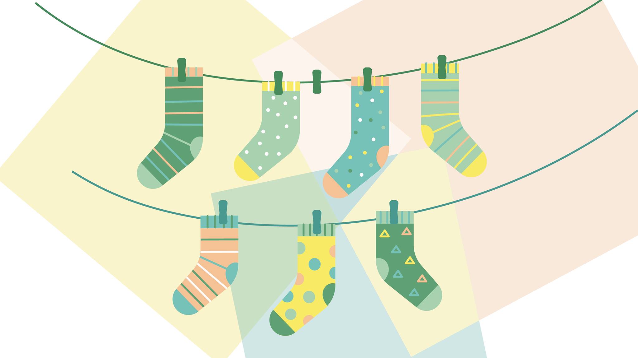 Dzień bez skarpetek - zajęcia plastyczne