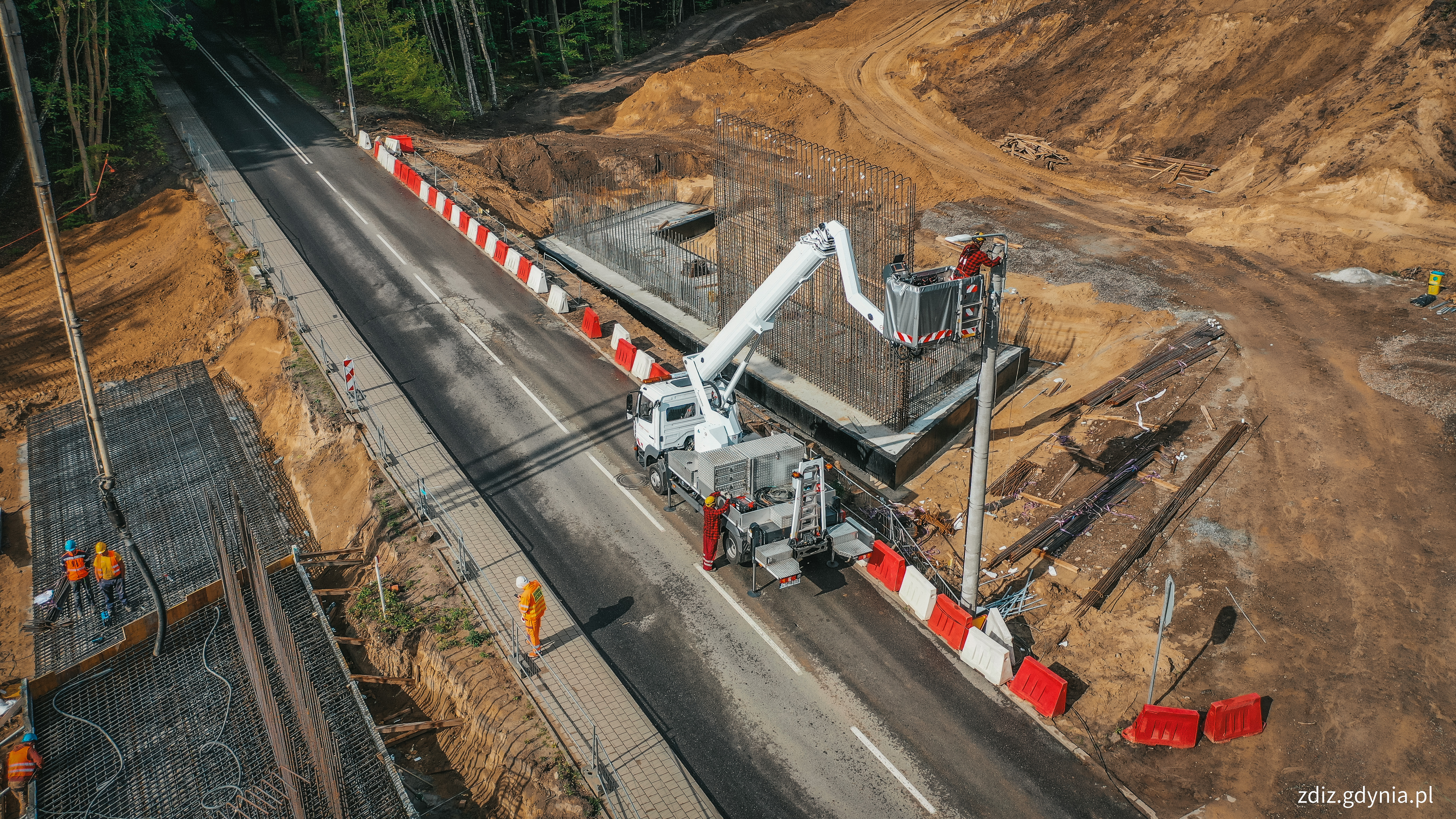 Prace na budowie Obwodnicy Witomina, fot. M.Mielewski, ZDIZ Gdynia