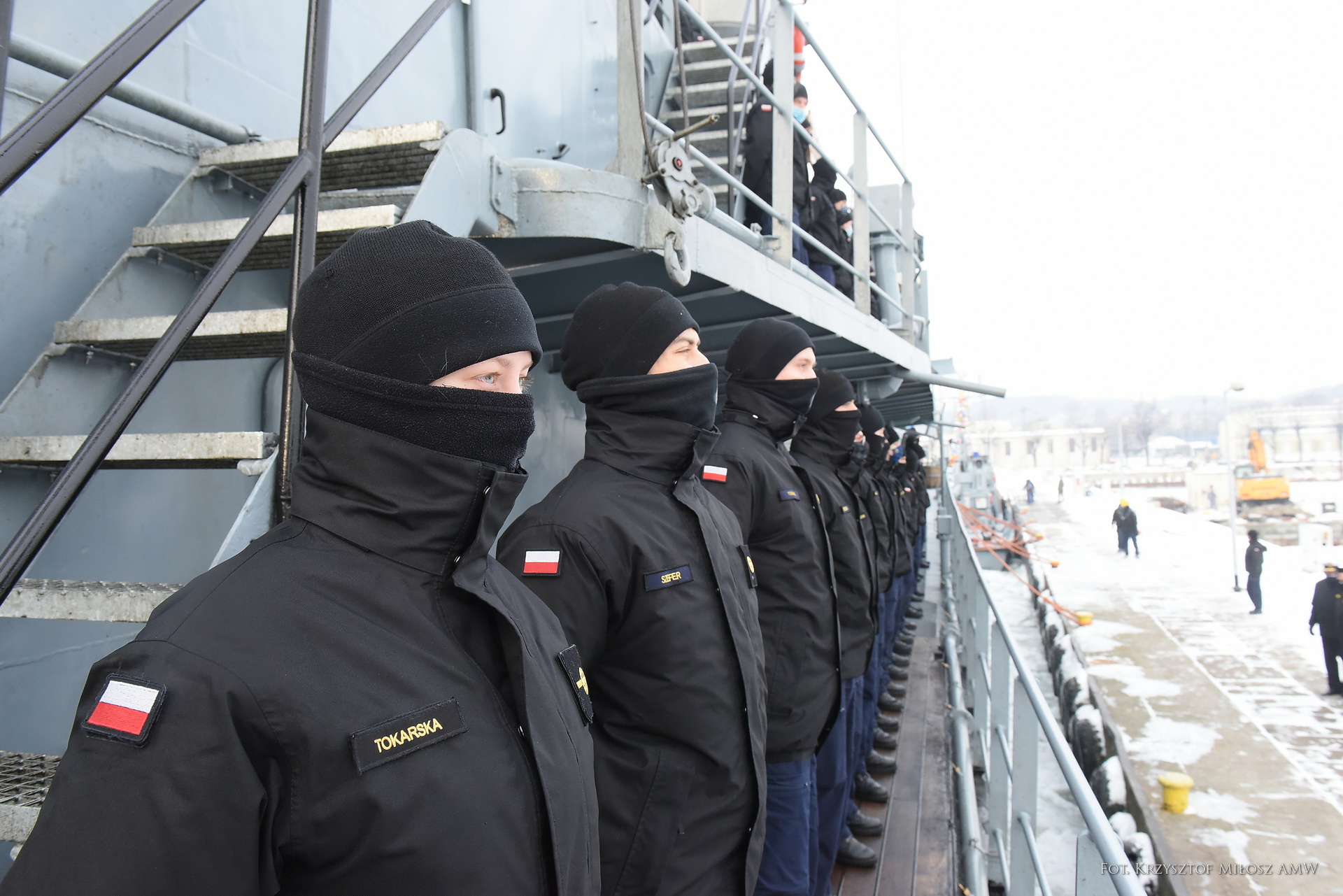 ORP "Wodnik" po powrocie do Portu Wojennego w Gdyni, fot. kpt. mar. Jakub Piechota / 3.FO 