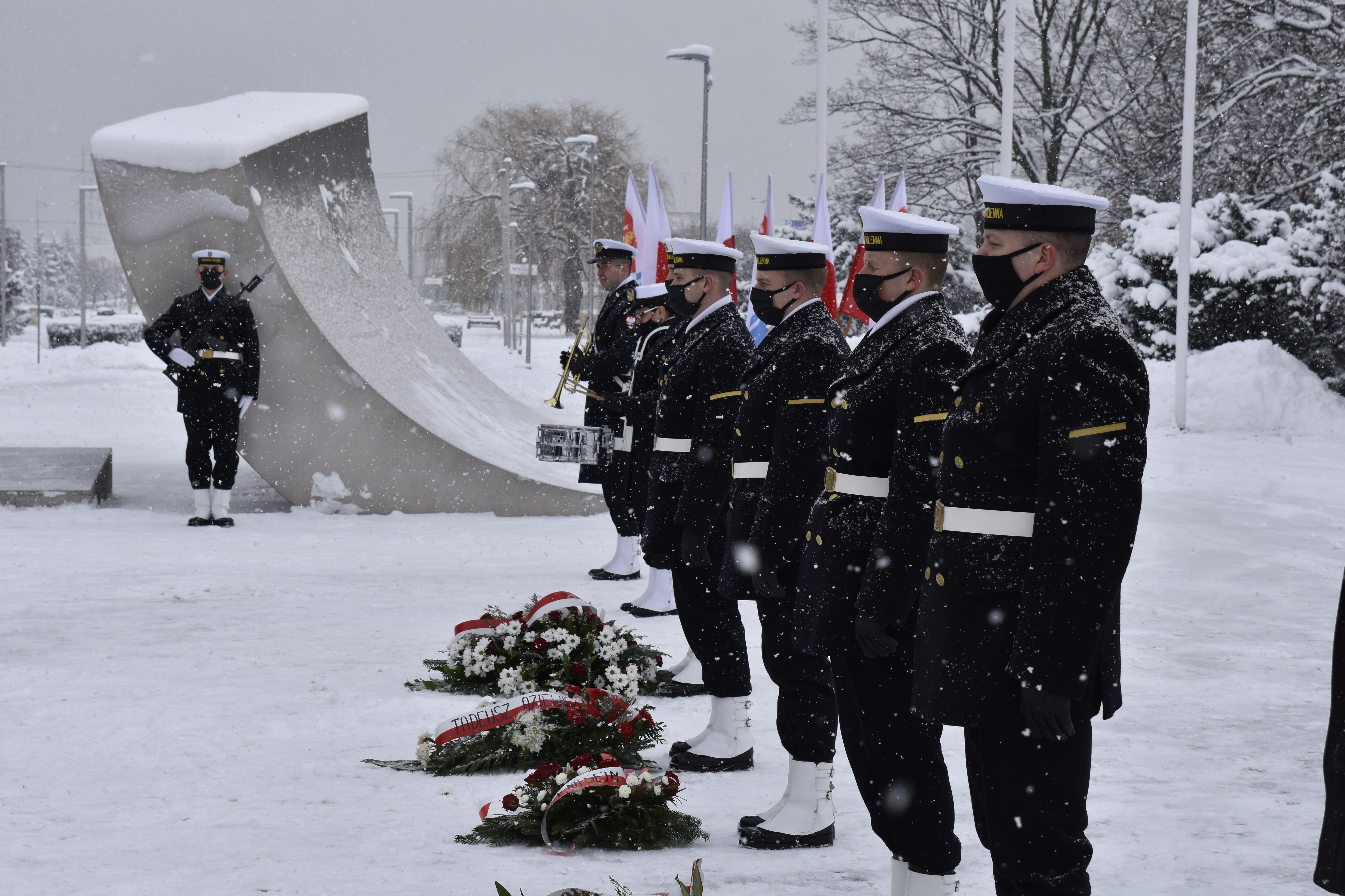 Uroczystość przy pomniku Polski Morskiej, fot. Magda Śliżewska