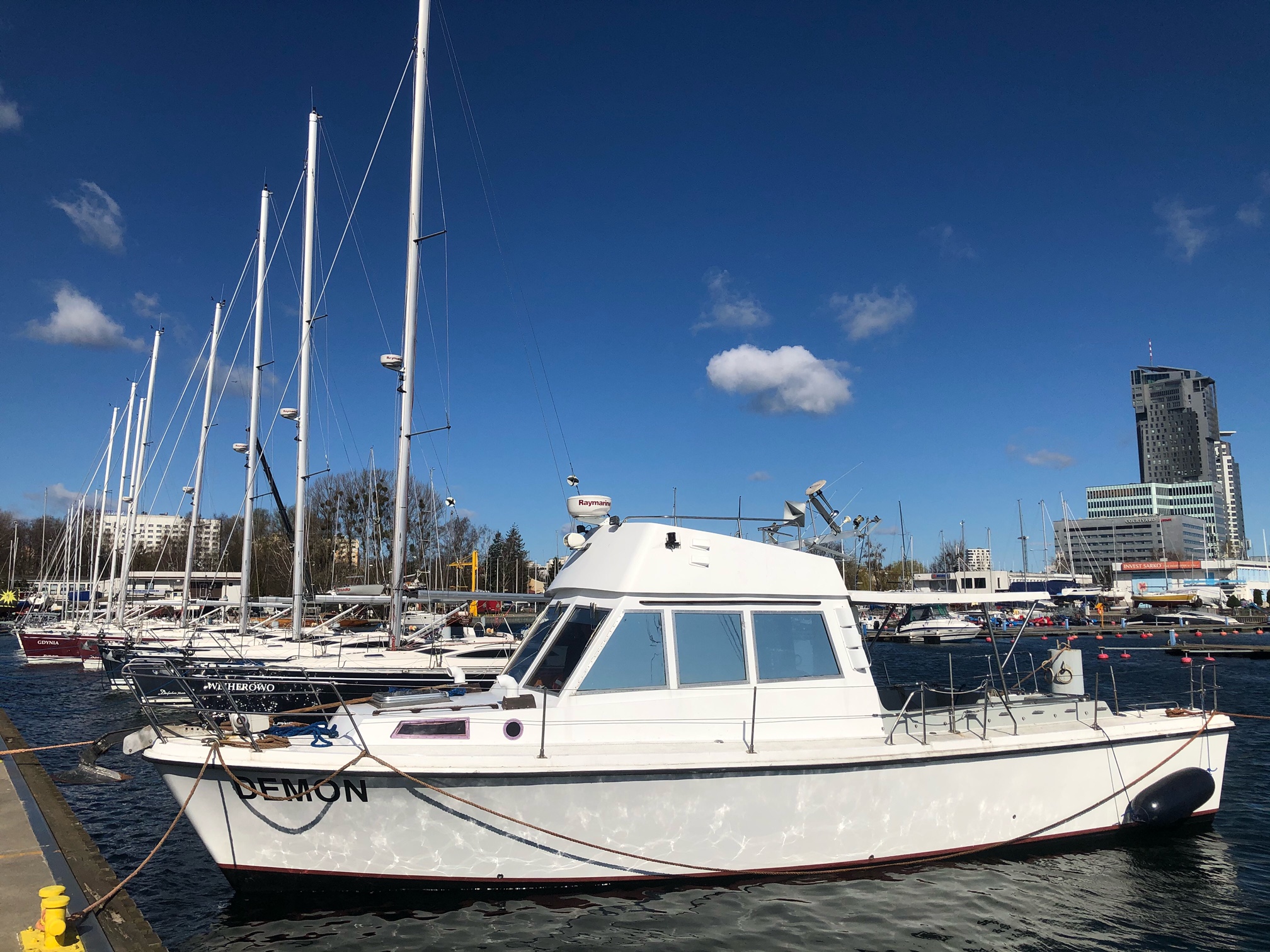 Zwodowane w basenie jachtowym jednostki OSŻ MW w Gdyni, fot. kmdr ppor. Krzysztof Duszyński