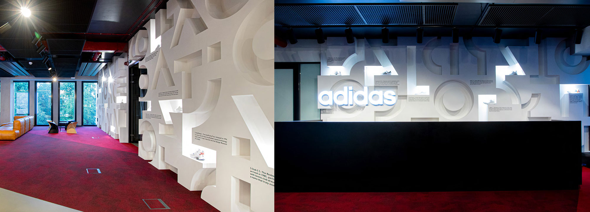 Adidas Poland HQ, projekt 247 Studio. // fot. materiały prasowe