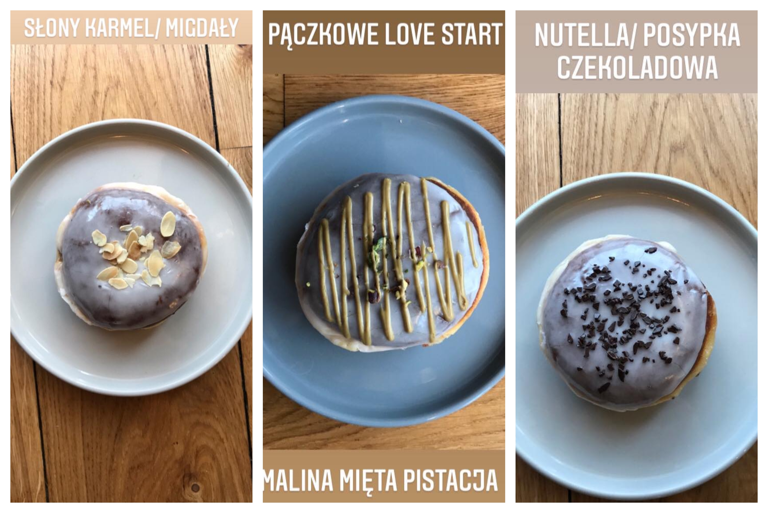 Pączki z restauracji TRAFIK Jedzenie i Przyjaciele, fot. TRAFIK