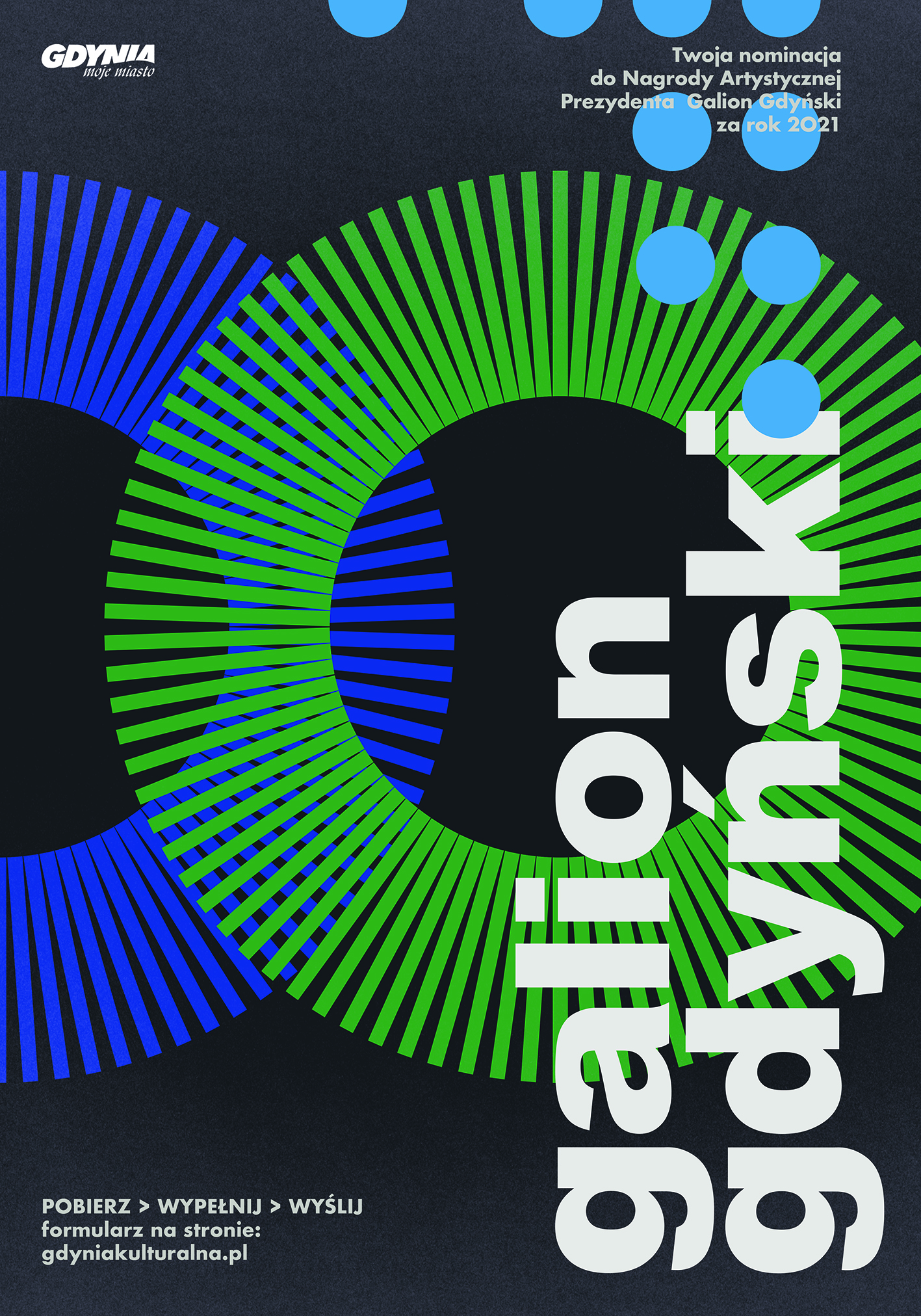 Plakat: Galion Gdyński za rok 2021, mat. prasowe