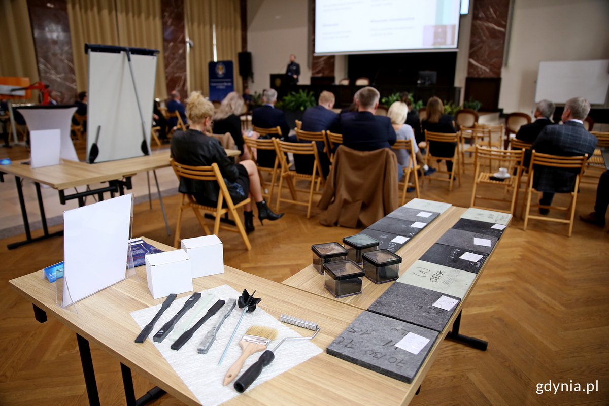 Innowacyjne rozwiązania naukowc&oacute;w UMG zaprezentowane na konferencji Academic Gdynia Innovation Days. Fot. Przemysław Kozłowski