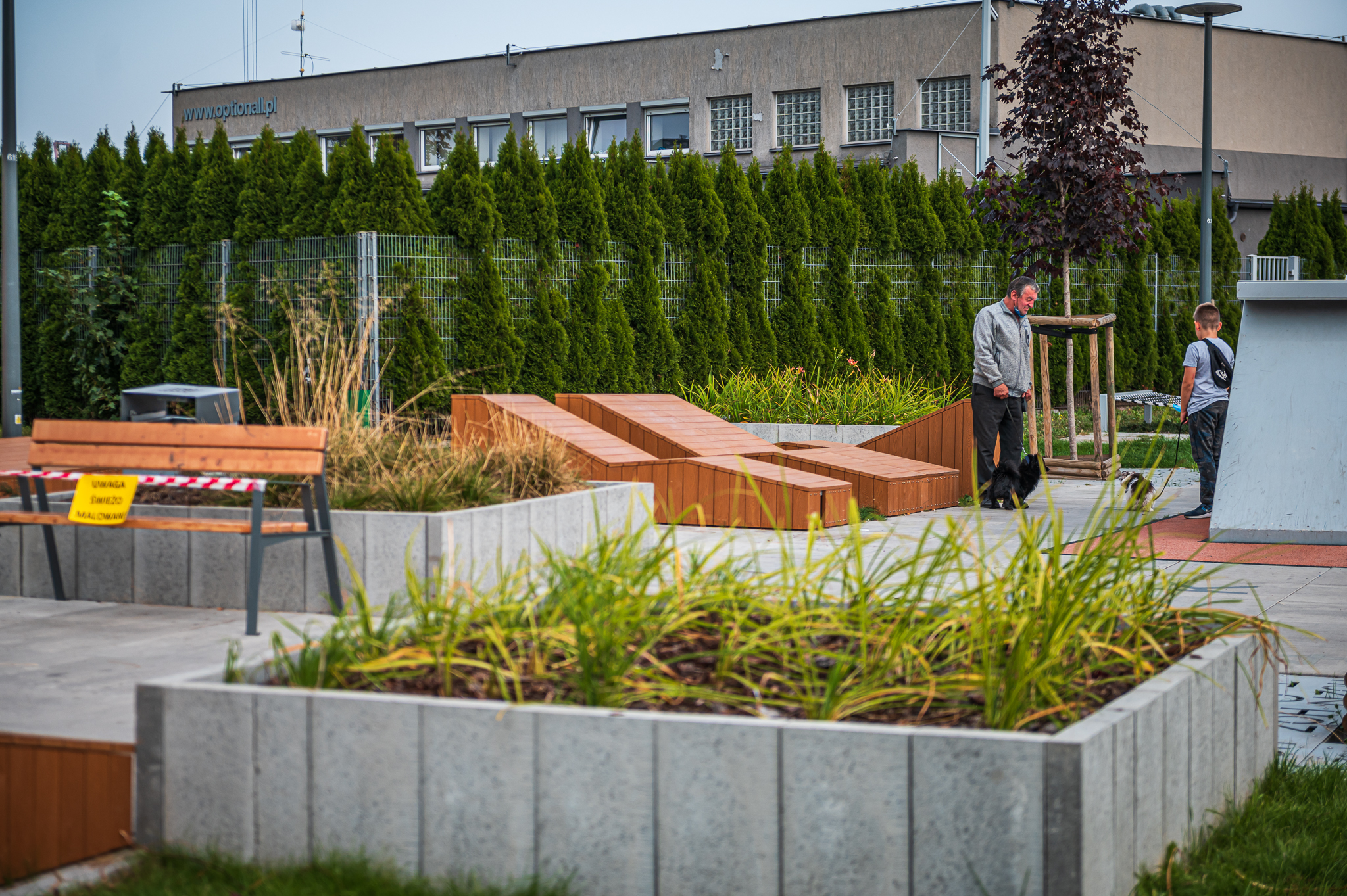 Przestrzeń osiedla Zamenhofa-Opata Hackiego po rewitalizacji, fot. Jacek Klejment