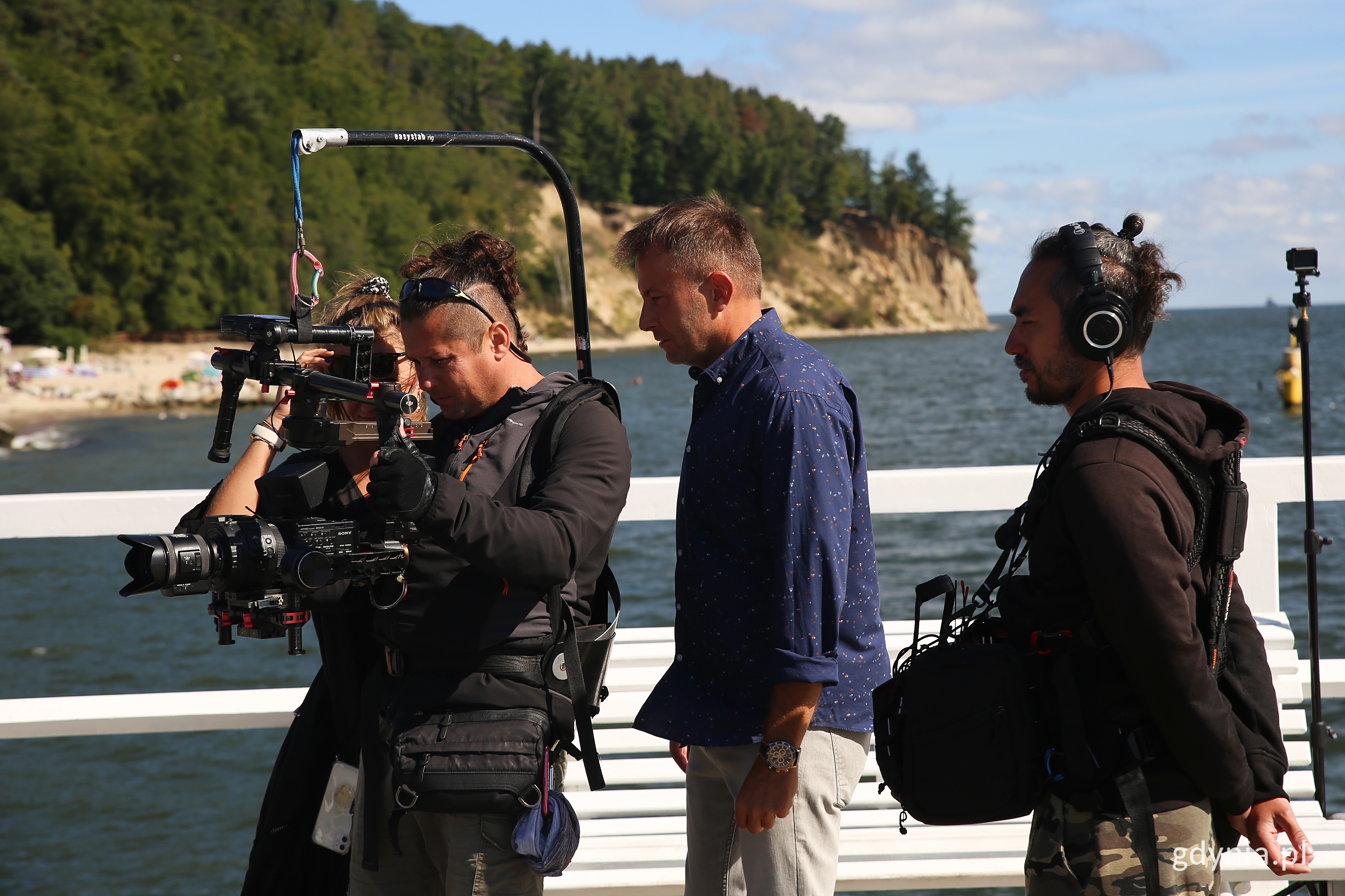 Nagrania w Orłowie do nowego odcinka programu &bdquo;Zakochaj się w Polsce", fot. Przemysław Kozłowski
