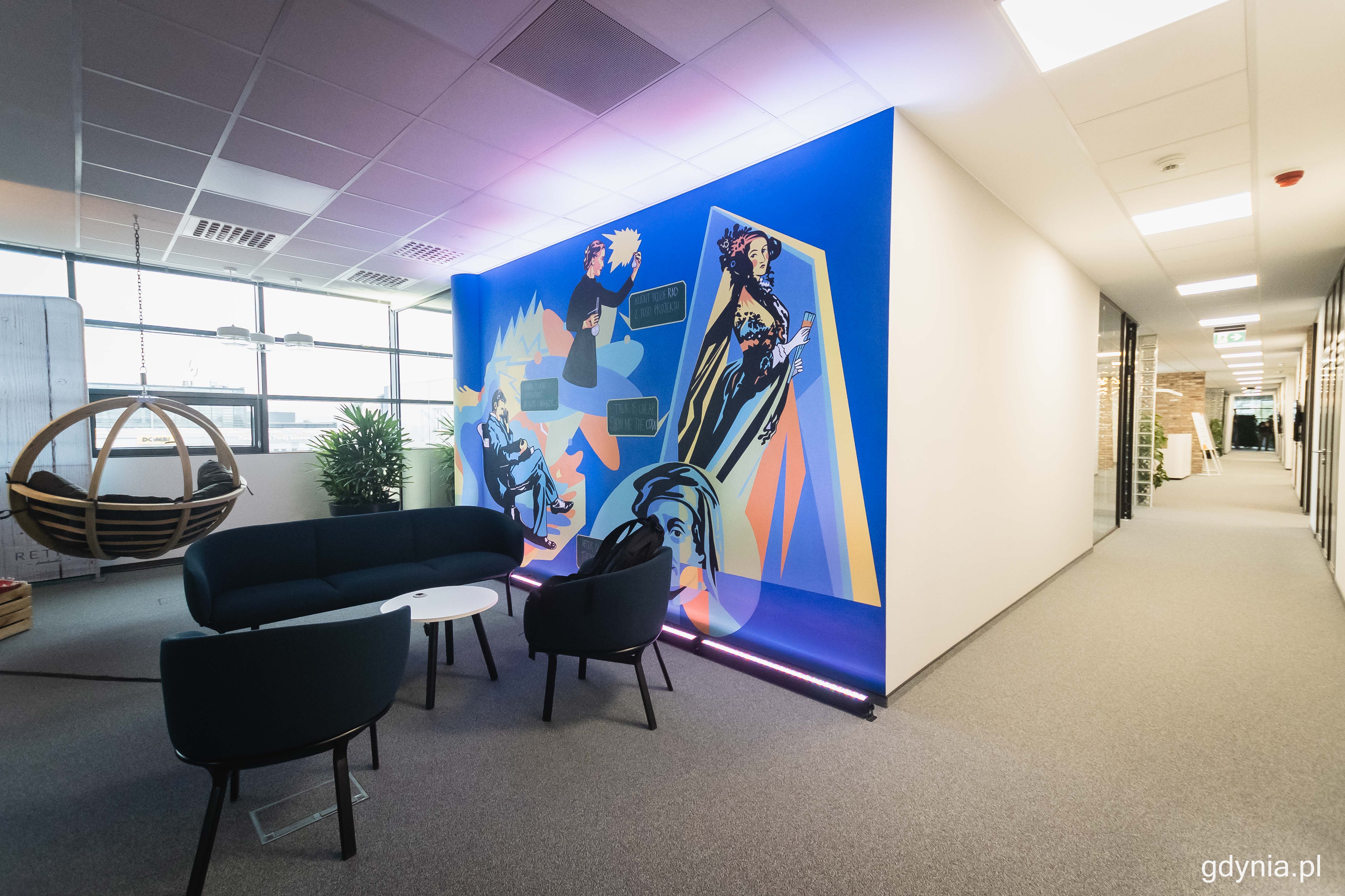 Przestrzenie biurowe Future Processing w Gdyni, fot. Kamil Złoch / archiwalne