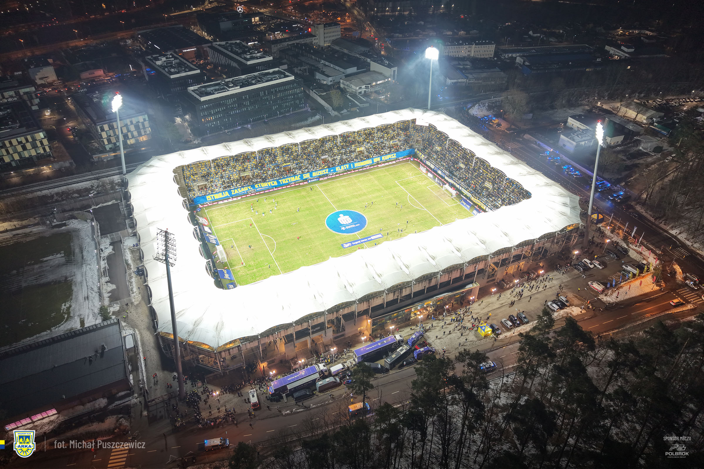 Stadion Miejski z lotu ptaka