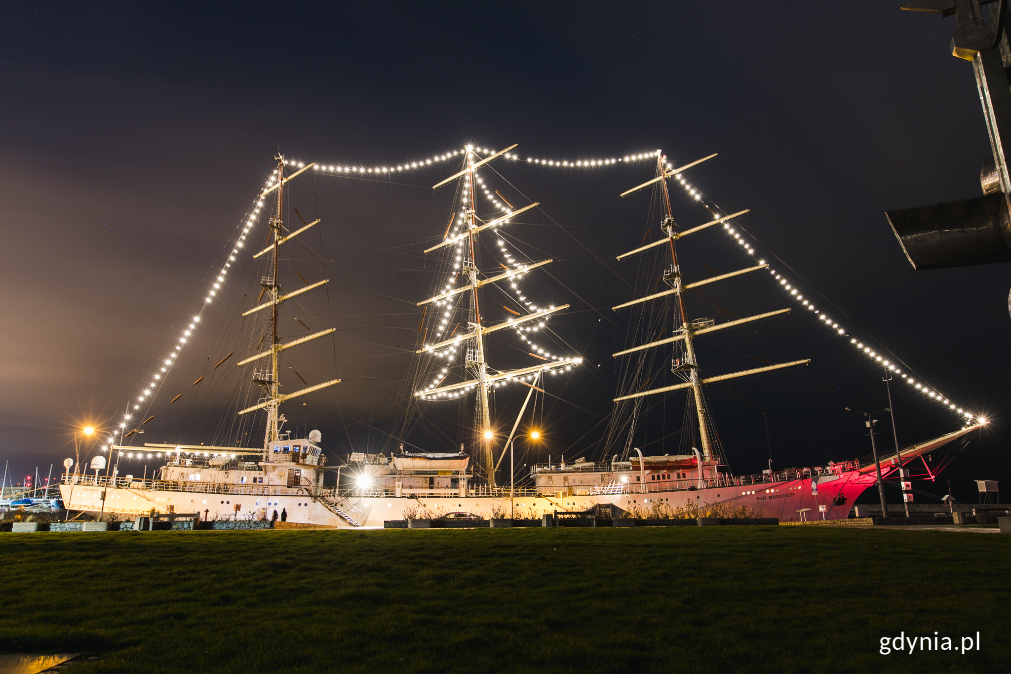 Choinka na Darze Młodzieży // fot. Karol Stańczak