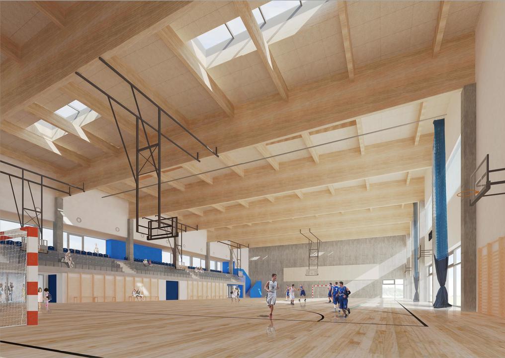 Hala sportowa ma być żywym centrum życia dla mieszkańc&oacute;w dzielnicy, fot. mat. prasowe