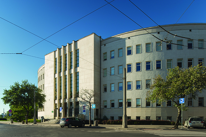 Gmach sądu obecnie &ndash; widok od strony południowej