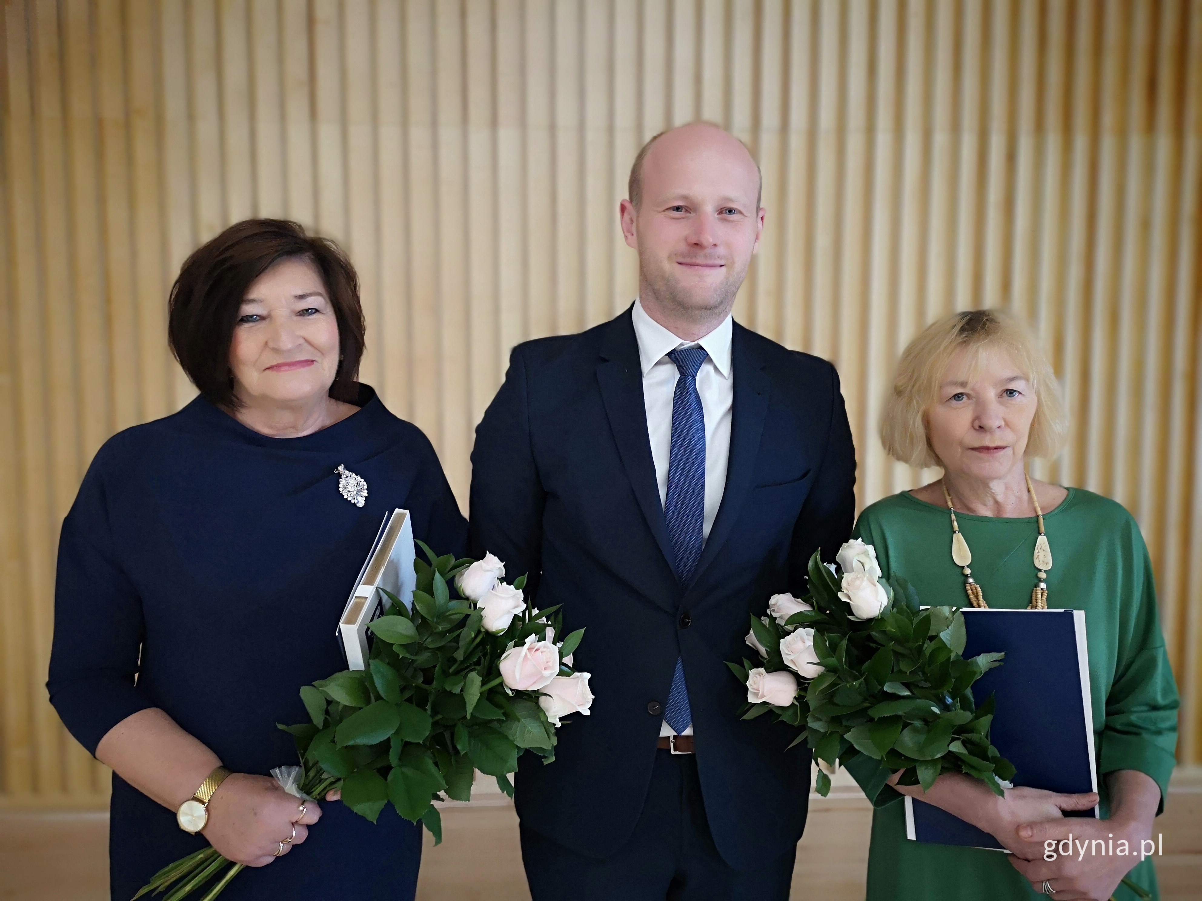 Krystyna Zdunek, Bartosz Bartoszewicz i Krystyna Szychowska-Romanowska/fot. Karolina Szypelt
