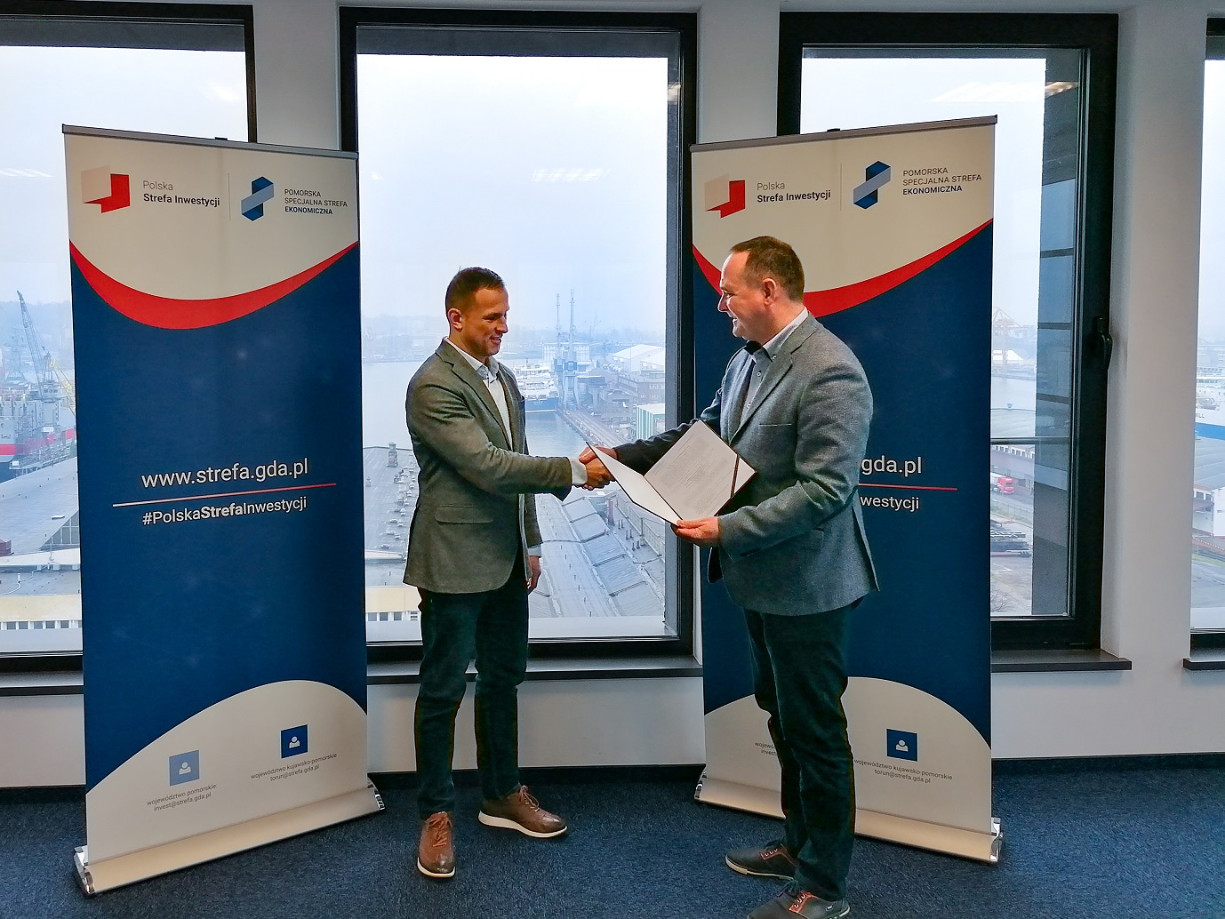 Pomorska Specjalna Strefa Ekonomiczna wsparła projekt sp&oacute;łki Semco ETP Renewables w Gdyni, fot. mat. prasowe / PSSE