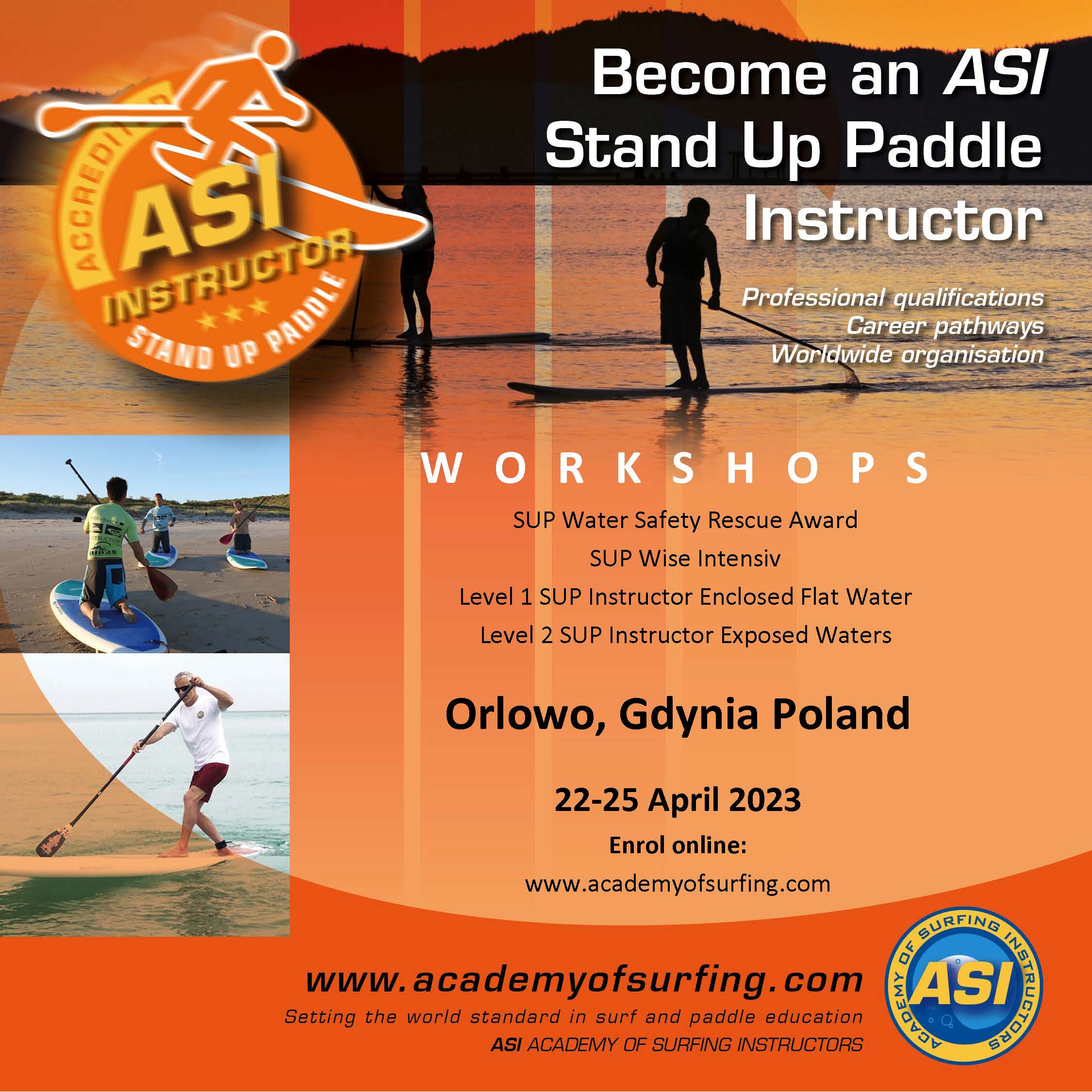 pomarańczowy plakat wydarzenia