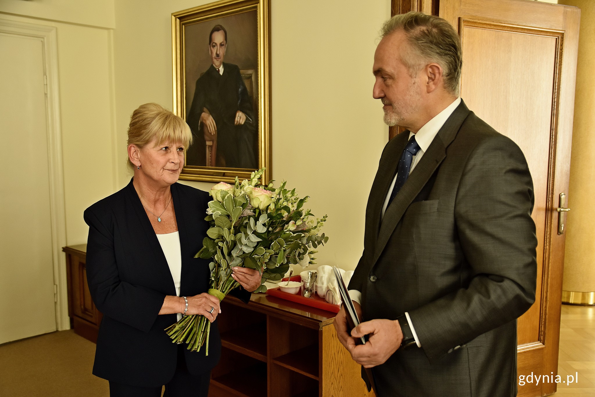 Pożegnanie kierownik USC Pani Małgorzaty Kędziory // fot. Paweł Kukla