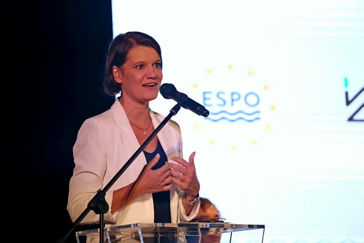 Wiceprezydent Gdyni ds. gospodarki Katarzyna Gruszecka-Spychała. Fot. Przemysław Kozłowski