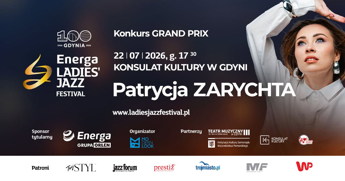 Patrycja Zarychta &ndash; finalistka konkursu o Grand Prix Energa Ladies' Jazz Festivalu (mat. prasowe)