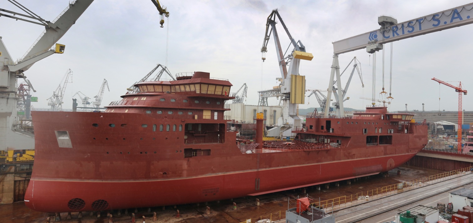 Kolejny statek rusza z Gdyni do norweskiej stoczni Ulstein, fot. mat. prasowe / Crist
