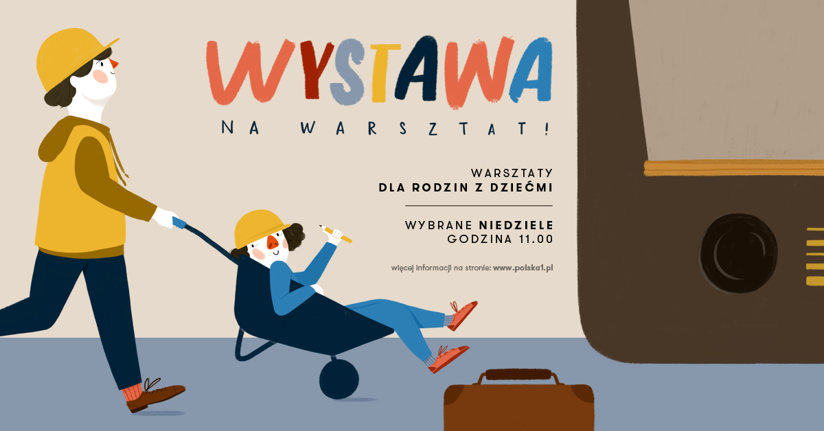 Plakat Rodzinne warsztaty w Muzeum Emigracji // mat. prasowe