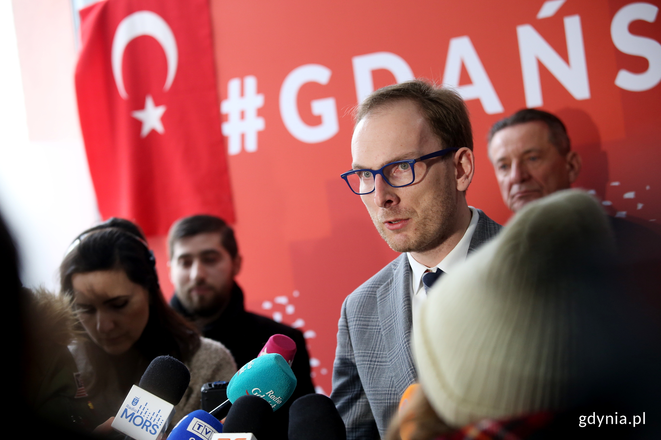 Wiceprzewodniczący Rady Miasta Gdyni Jakub Ubych. Fot. Przemysław Kozłowski