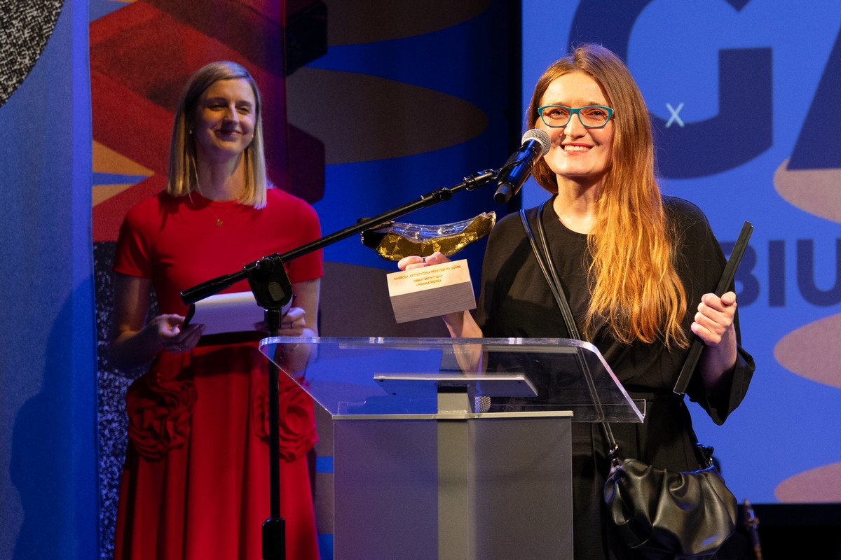 Urszula Morga, lauretka Galionu Gdyńskiego w kategorii debiut artystyczny