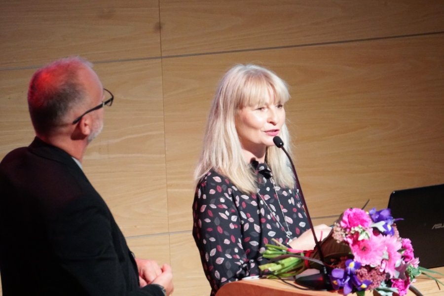 Bożena Zglińska podczas 15-lecia CAS