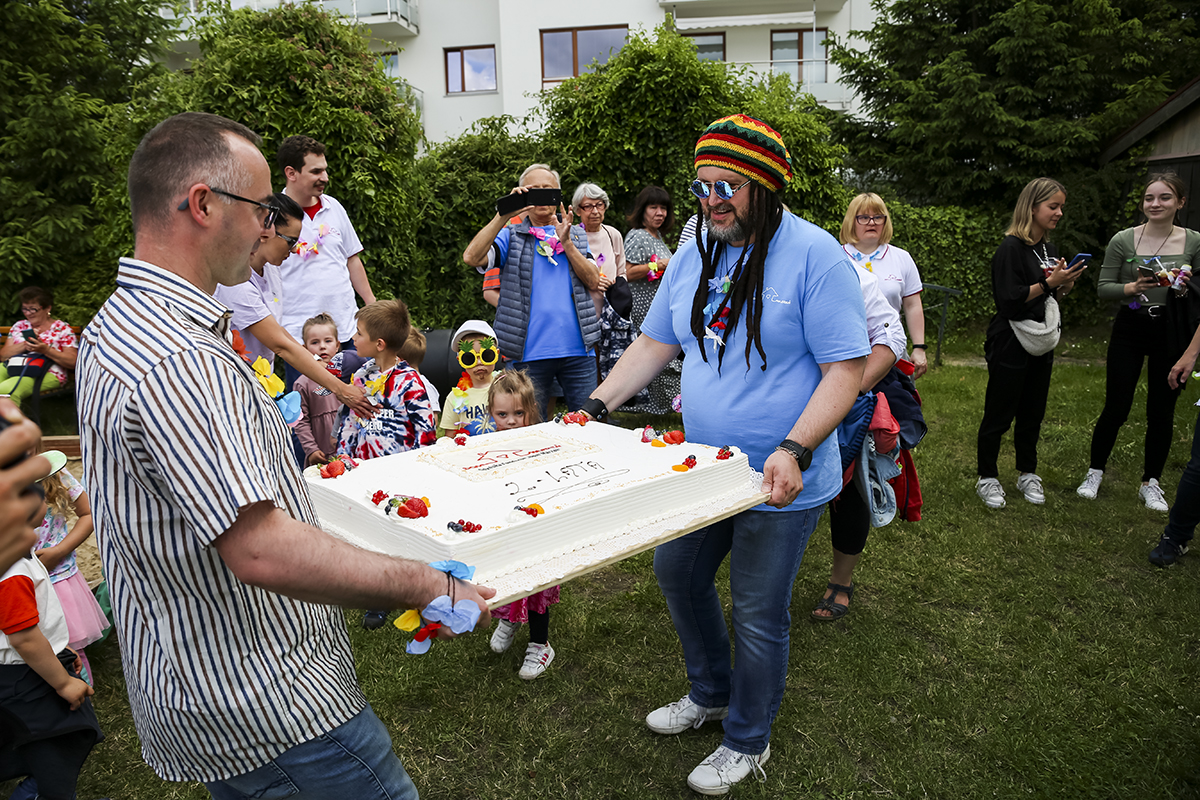 Jamajski tort urodzinowy Domu Marzeń. Fot. Przemysław Kozłowski
