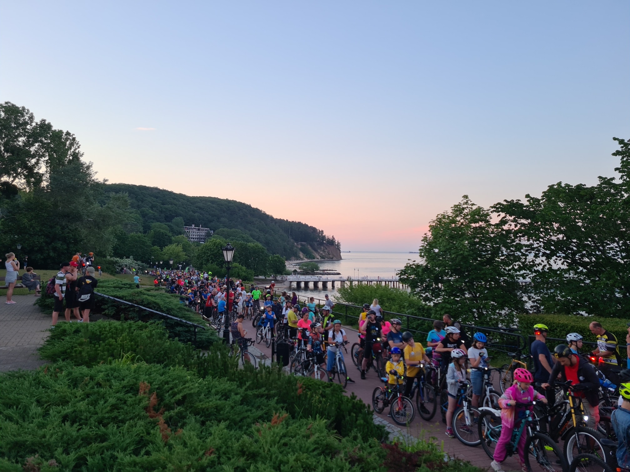 Czerwcowa rozgrzewka. Rowerzyści w Orłowie // fot. In gremio/mat. prasowe&nbsp;