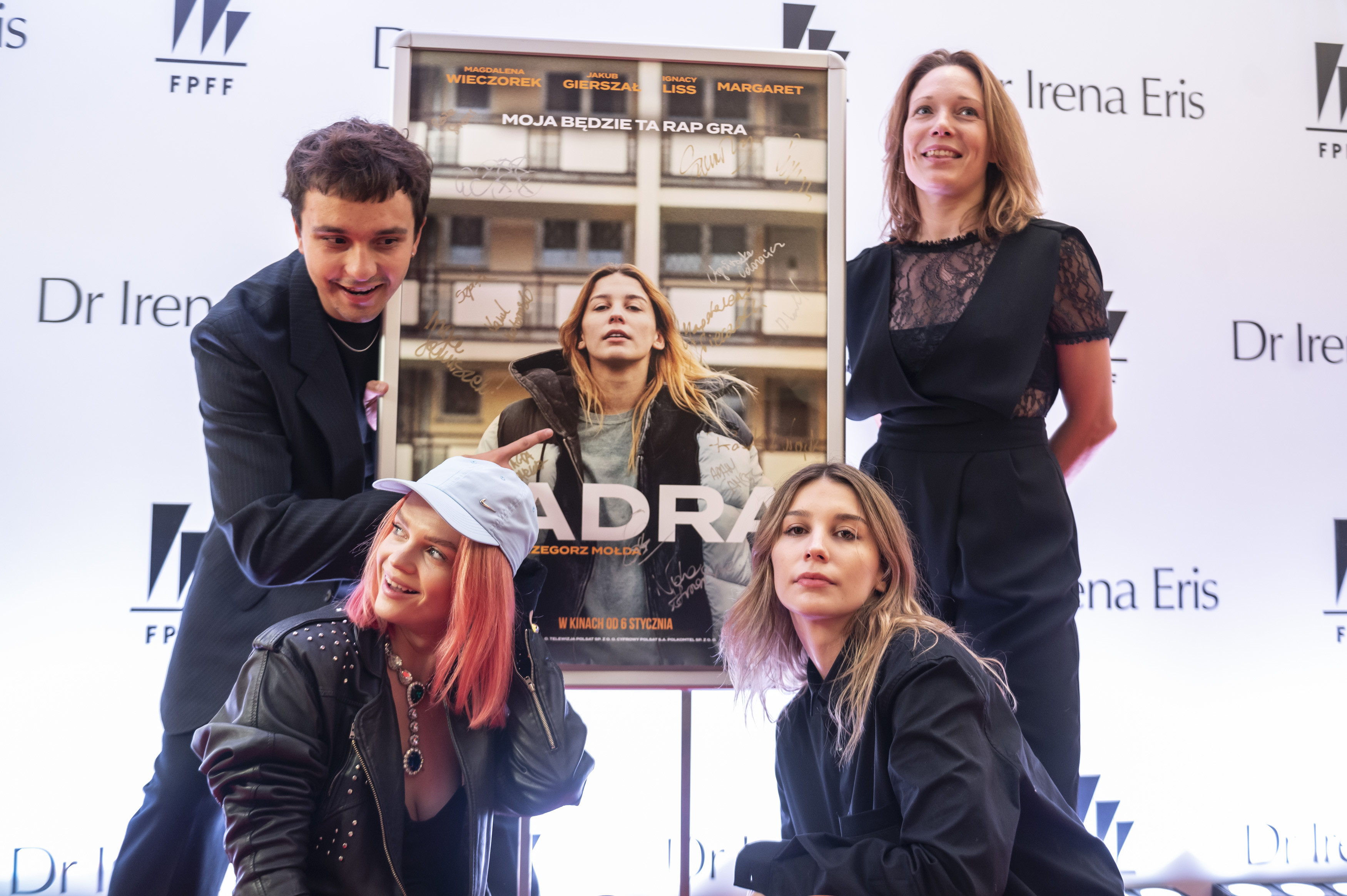 Ekipa filmu &bdquo;Zadra&rdquo; podczas 47. FPFF w Gdyni, fot. Anna Bobrowska / FPFF