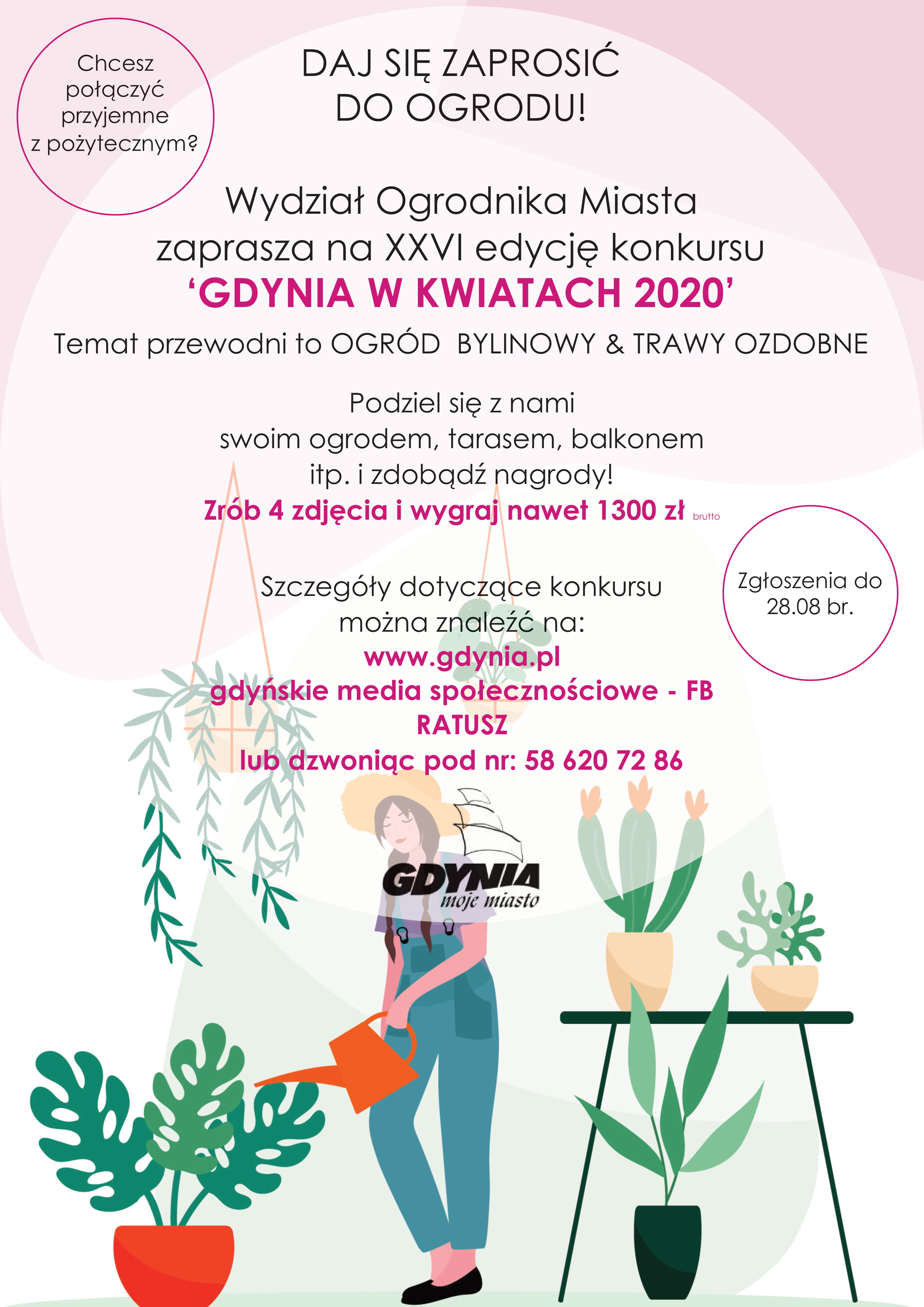 Konkurs Gdynia w kwiatach 2020