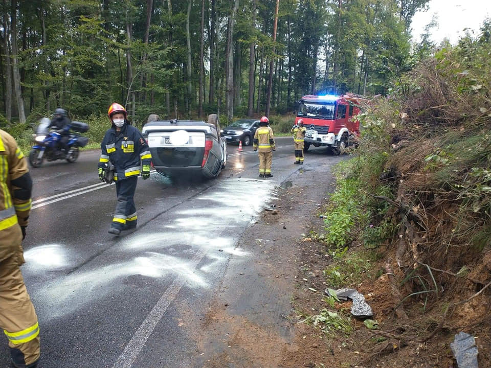 Jedna z akcji OSP Wiczlino, źr&oacute;dło: strona OSP Wiczlino na Facebooku