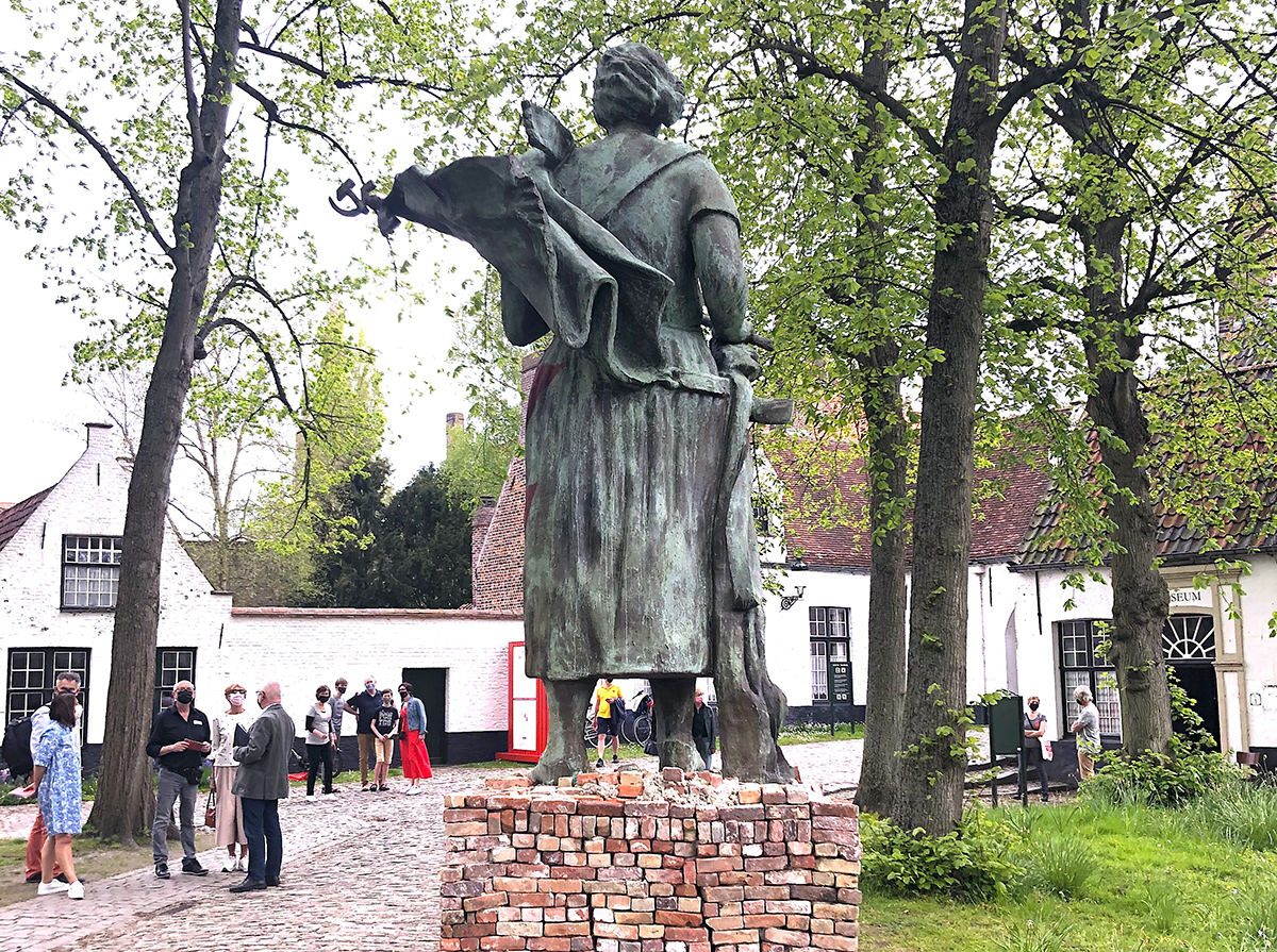 Natasza na Triennale w Brugii, źr&oacute;dło: archiwum Joanny Malinowskiej