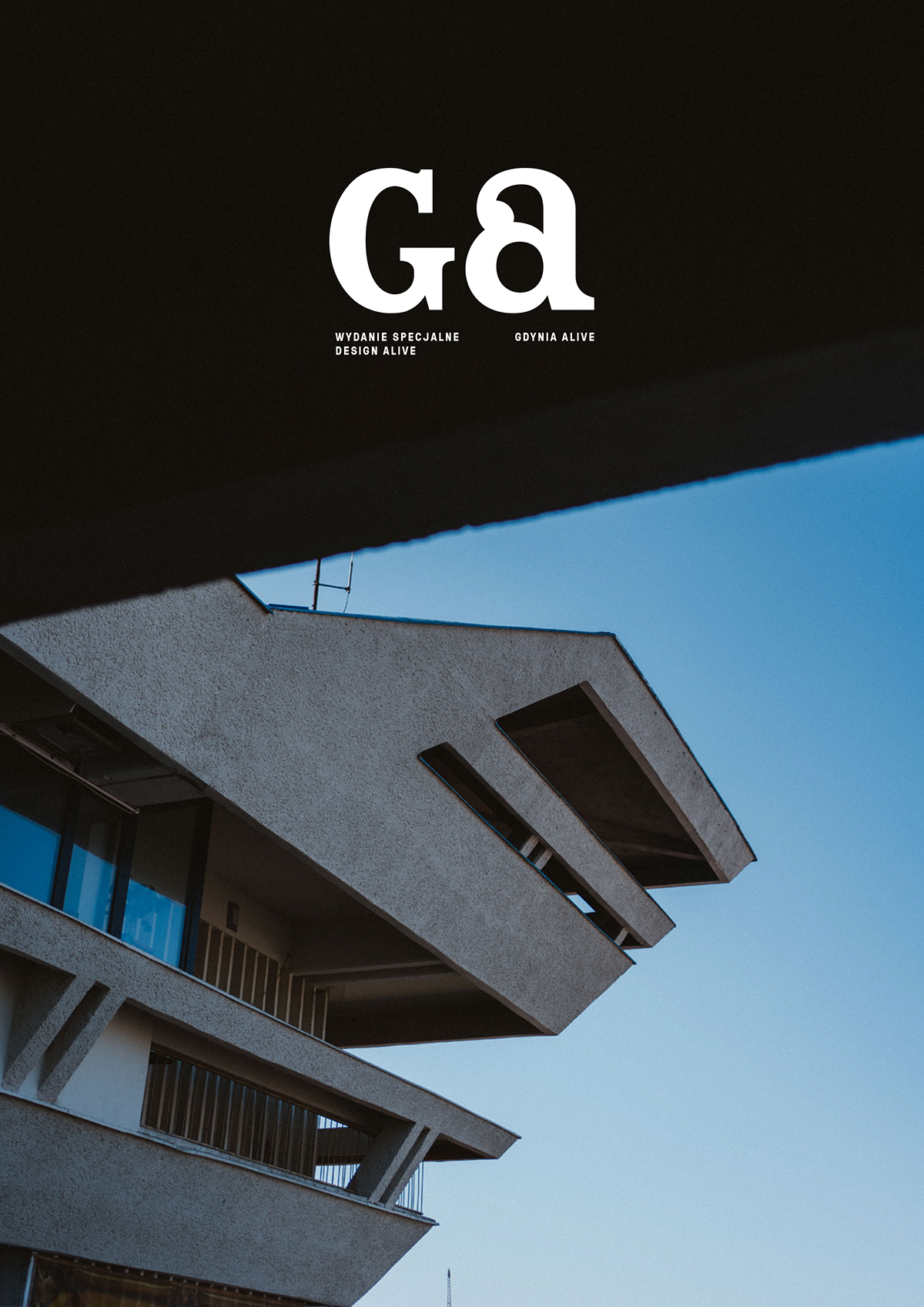 Okładka magazynu "Gdynia Alive". Źr&oacute;dło: Design Alive