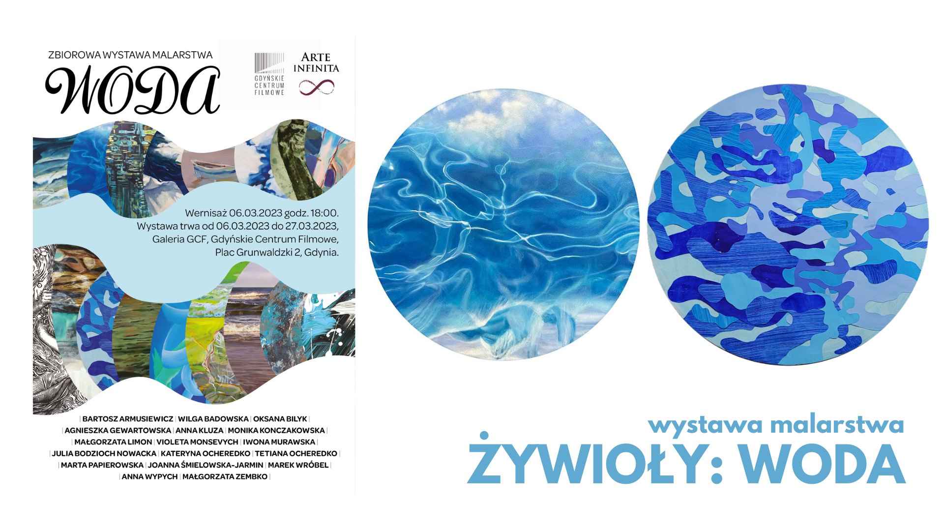 Żywioły: Woda | wystawa malarstwa w Galerii GCF