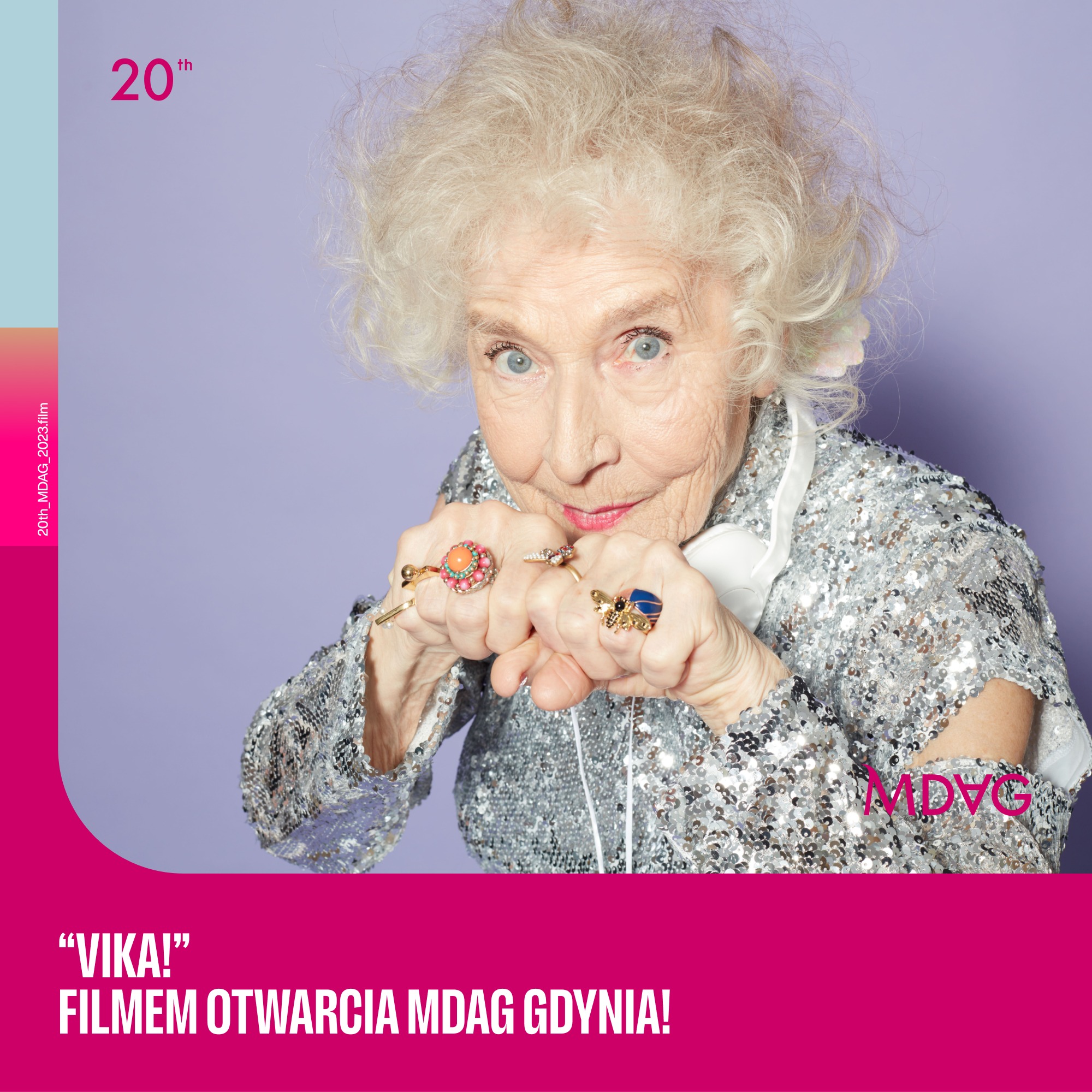 Plakat: &bdquo;Vika!&rdquo; filmem otwarcia MDAG Gdynia