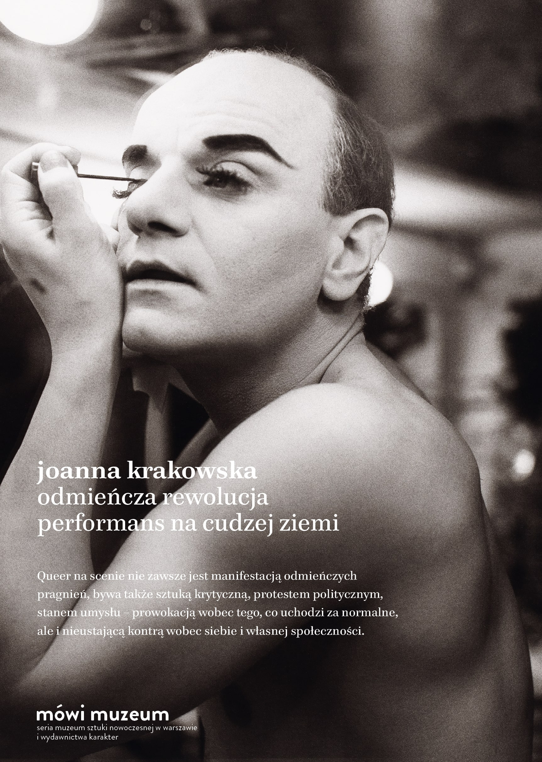 Na zdj. okładka książki &bdquo;Odmieńcza rewolucja. Performans na cudzej ziemi&rdquo;, mat. prasowe