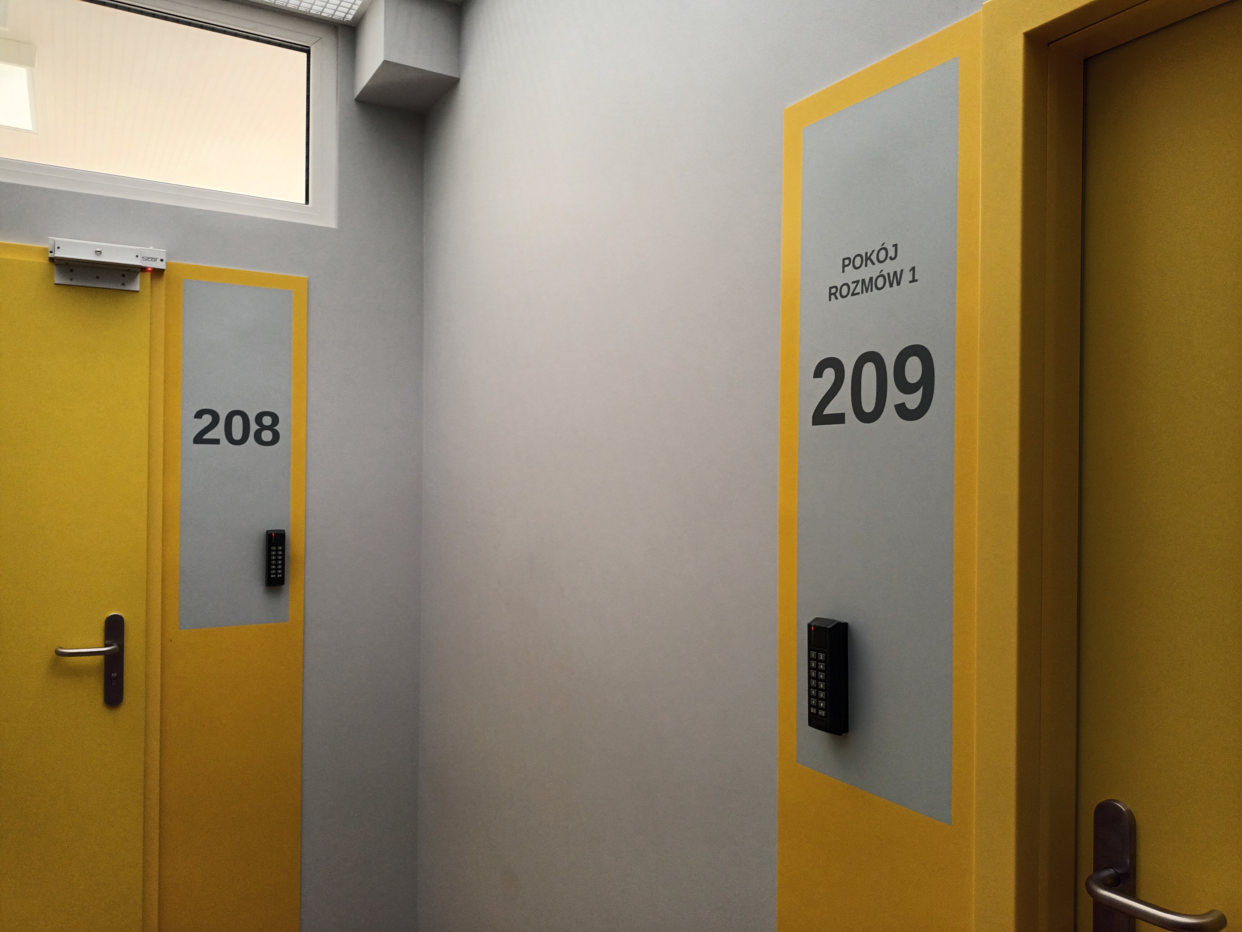 Widok na Pokoje Rozm&oacute;w