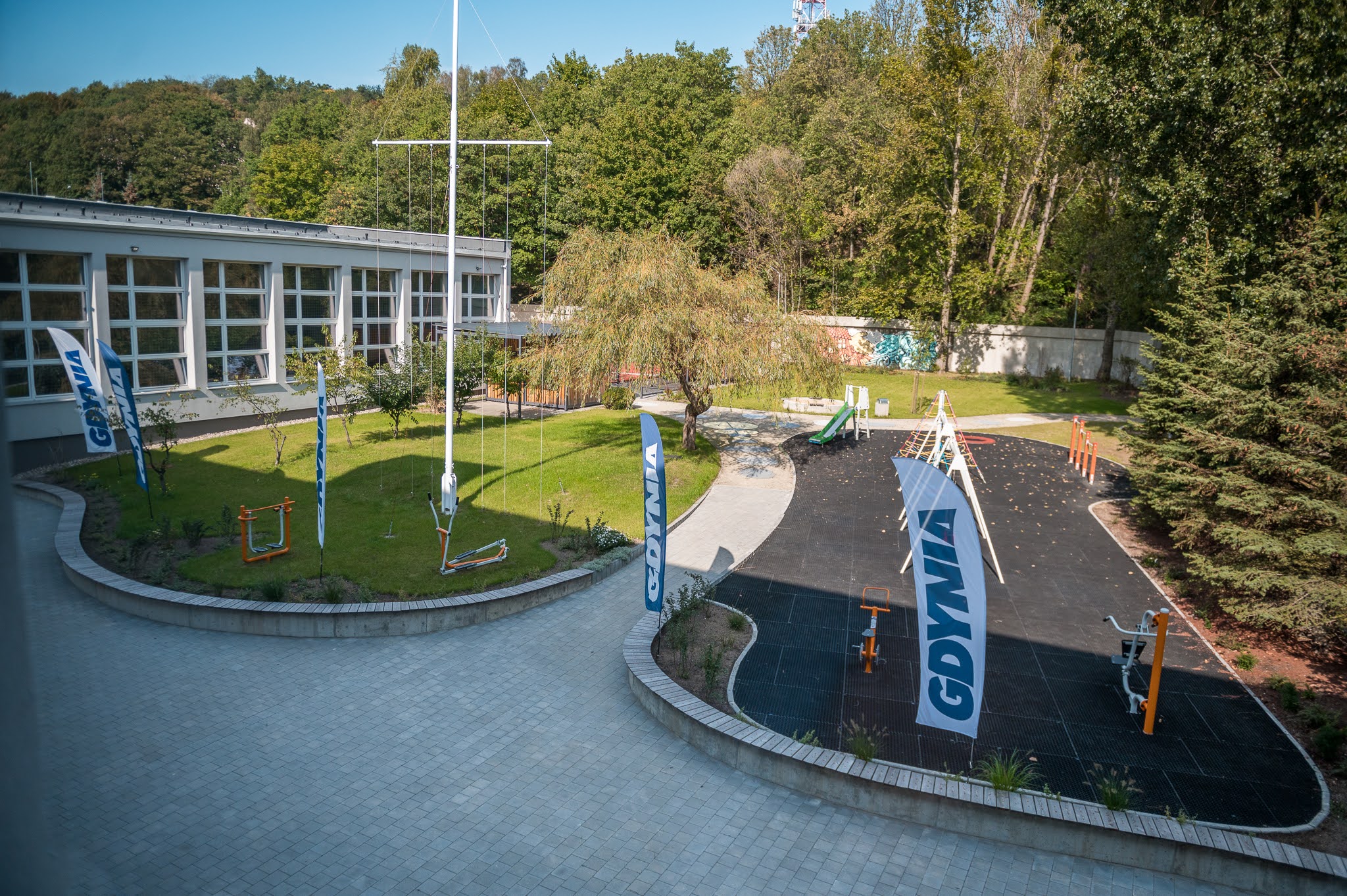 Przystań Śmidowicza 48 na Oksywiu:miejsce sąsiedzkich spotkań i aktywnośći (Fot. archowum LIS)