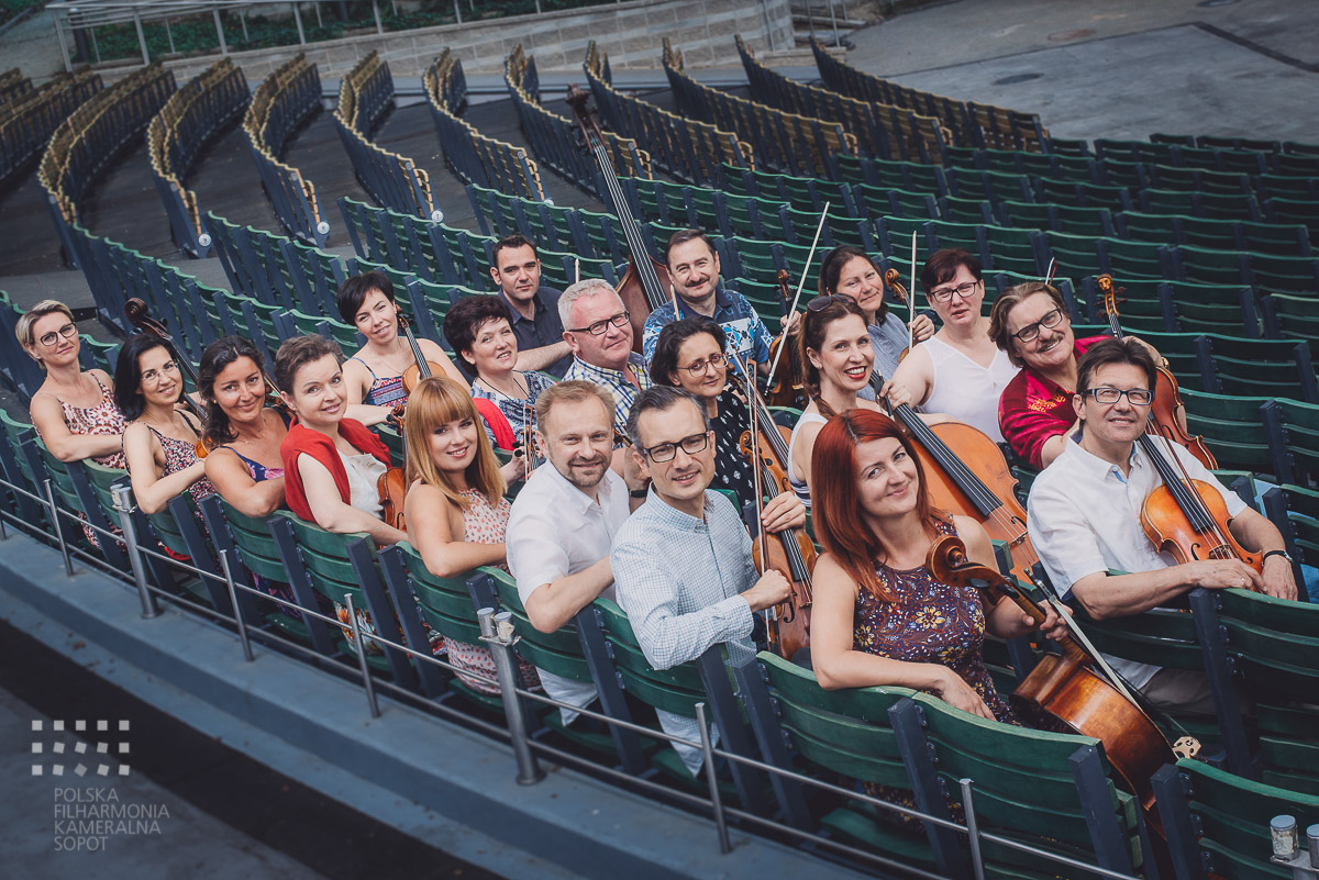 Polska Filharmonia Kameralna Sopot zagra pod batutą Wojciecha Rajskiego // fot. Łukasz Pietrzak (materiały promocyjne Gdynia Classica Nova)