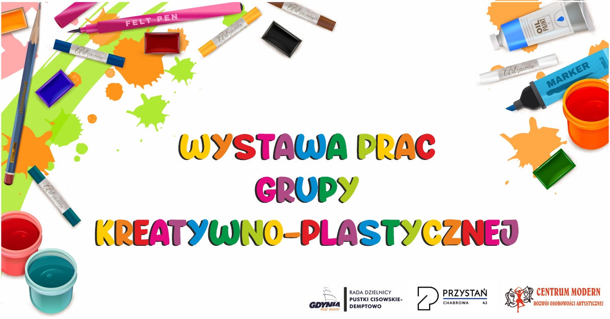 Wystawa prac grupy kreatywno-plastyczniej
