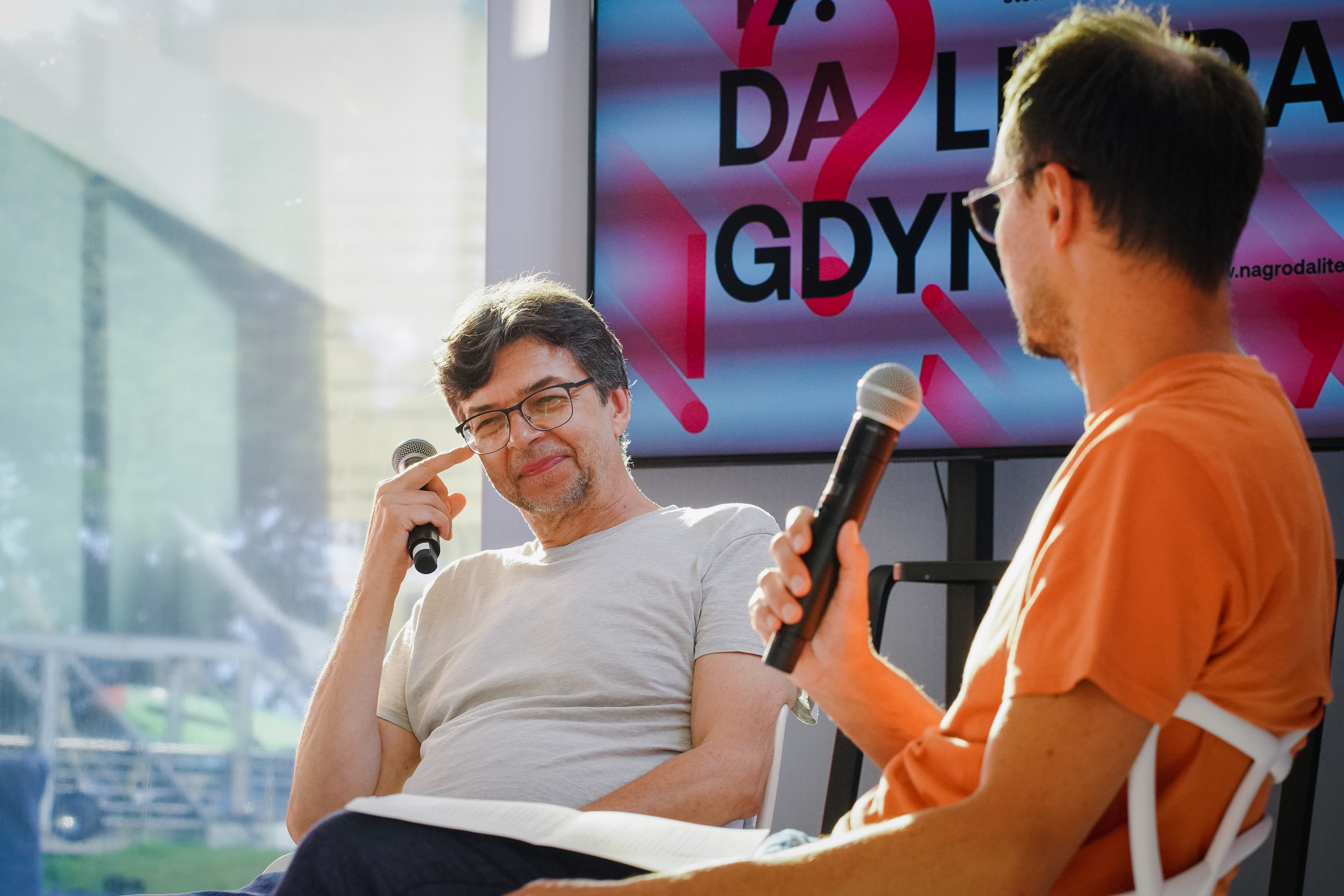 Maciej Świerkocki - laureat Nagrody Literackiej Gdynia w kategorii przekład // fot. Anna Rezulak