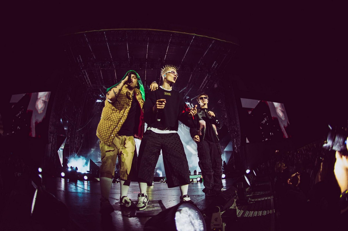 Club2020 podczas koncertu na scenie gł&oacute;wnej Open'er Festivalu 2023 // fot. Piotr Tarasewicz/ facebook.com/openerfestival