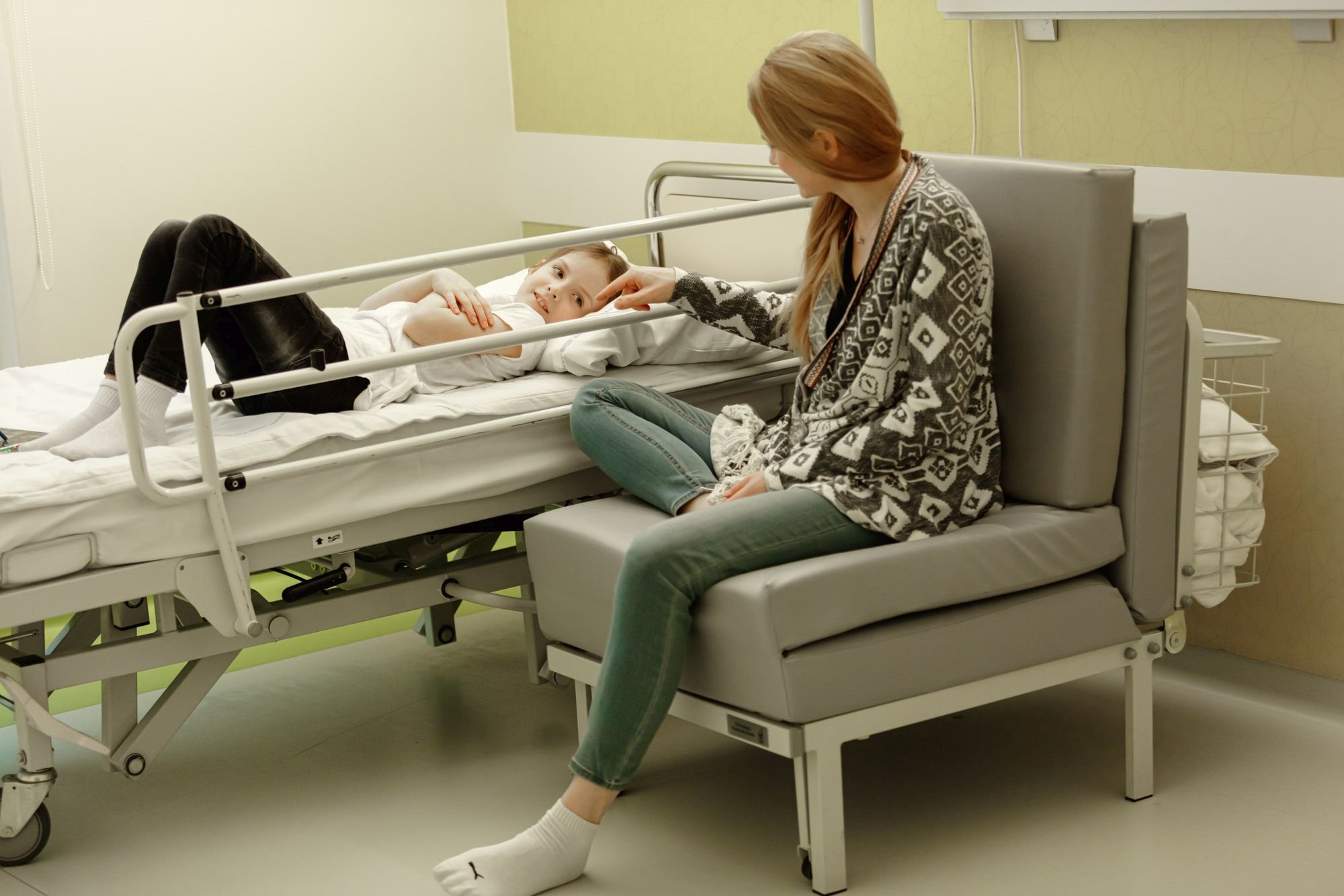 W nocy ł&oacute;żko, w dzień fotel // zdj. od mamy z Koszalina wysłane do Fundacji Ronalda McDonalda/mat. prasowe