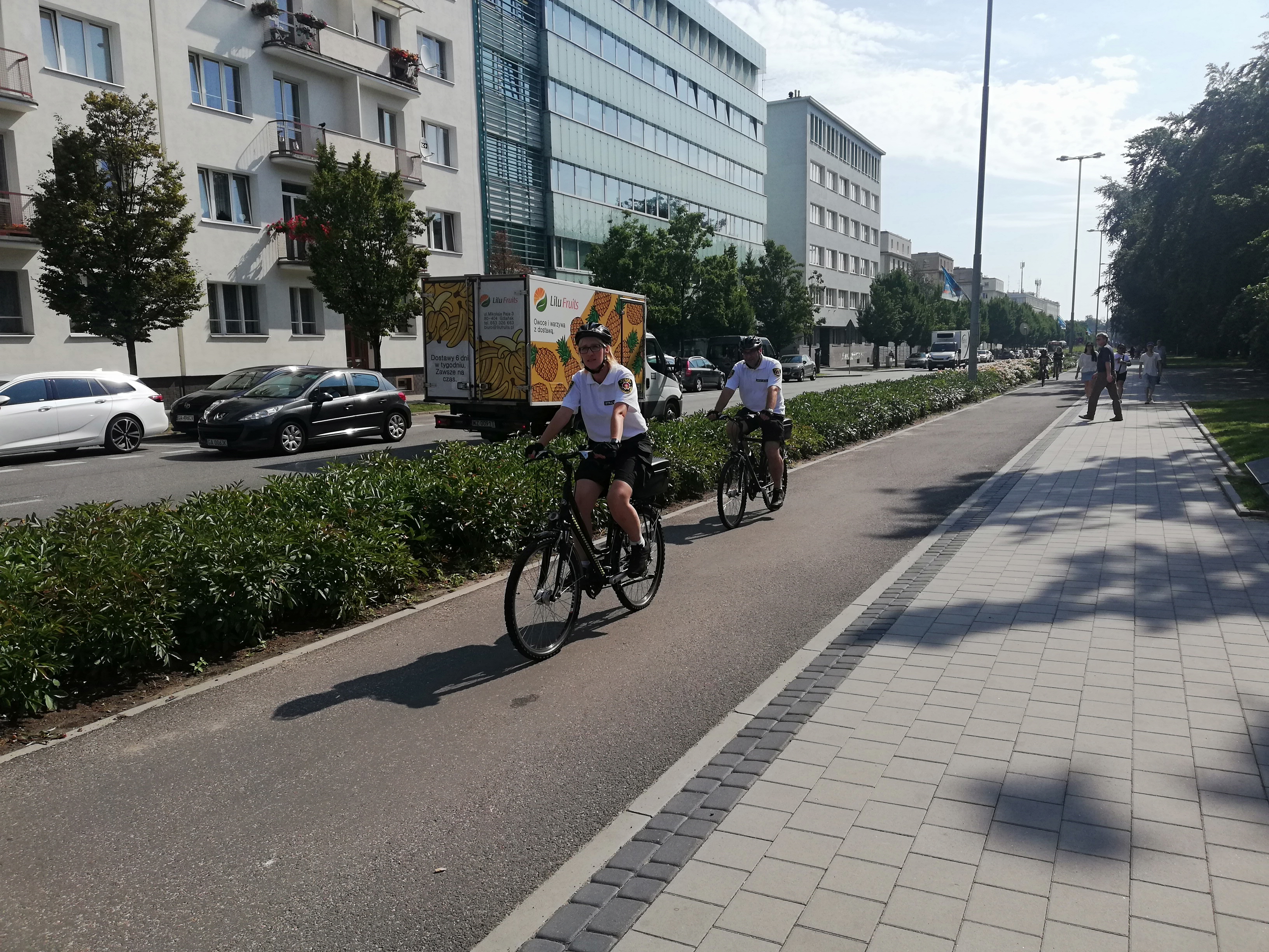 Patrol Rowery w Gdyni // fot. Straż Miejska w Gdyni
