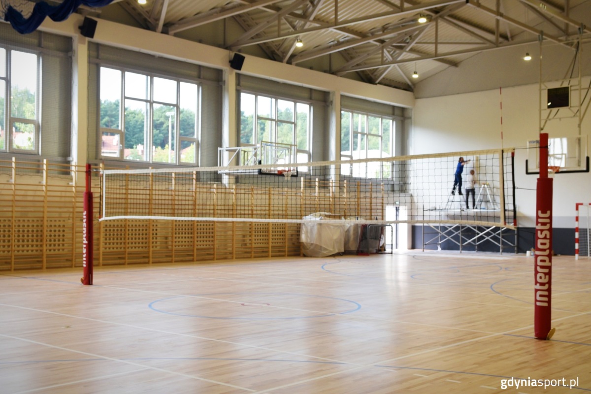 Sala gimnastyczna przy ZSP nr 3 