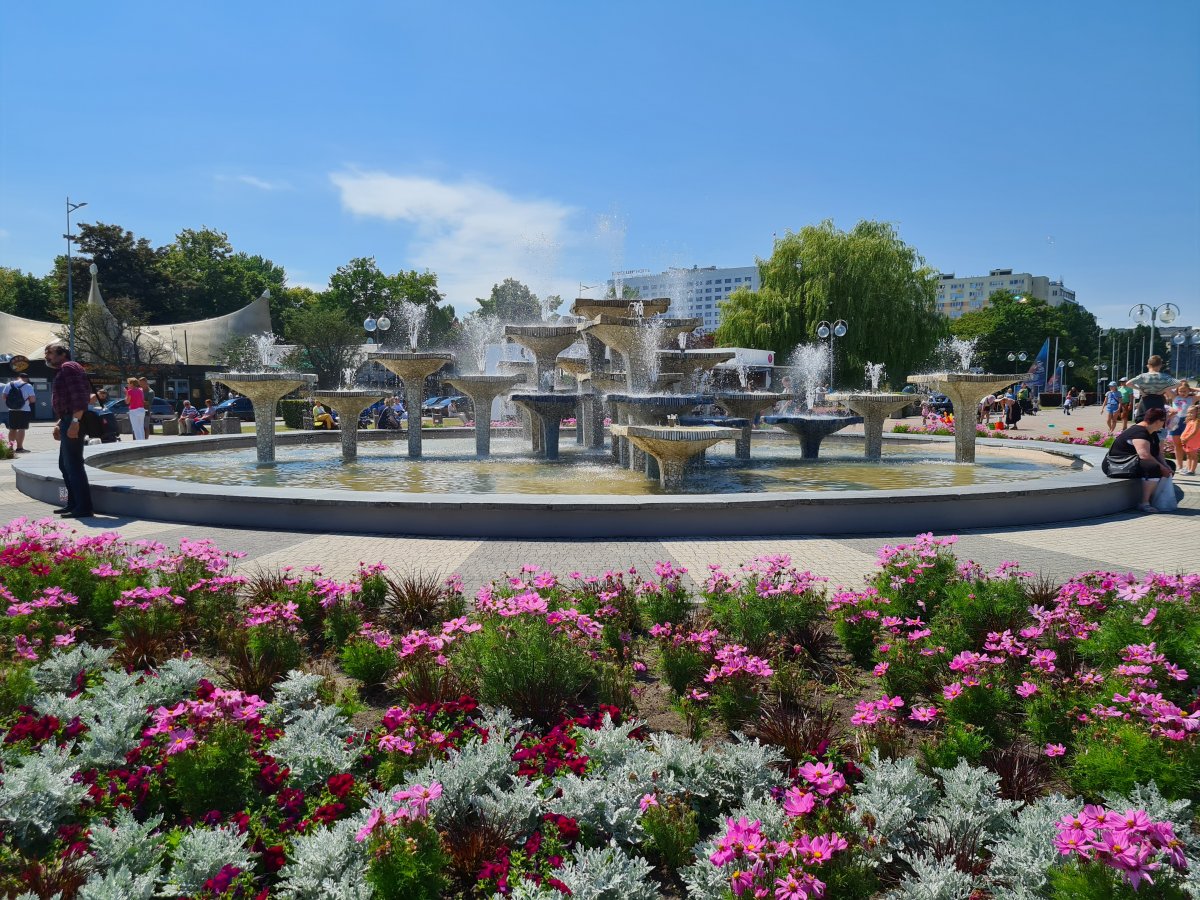 Fontanna na skwerze Kościuszki // fot.gdynia.pl