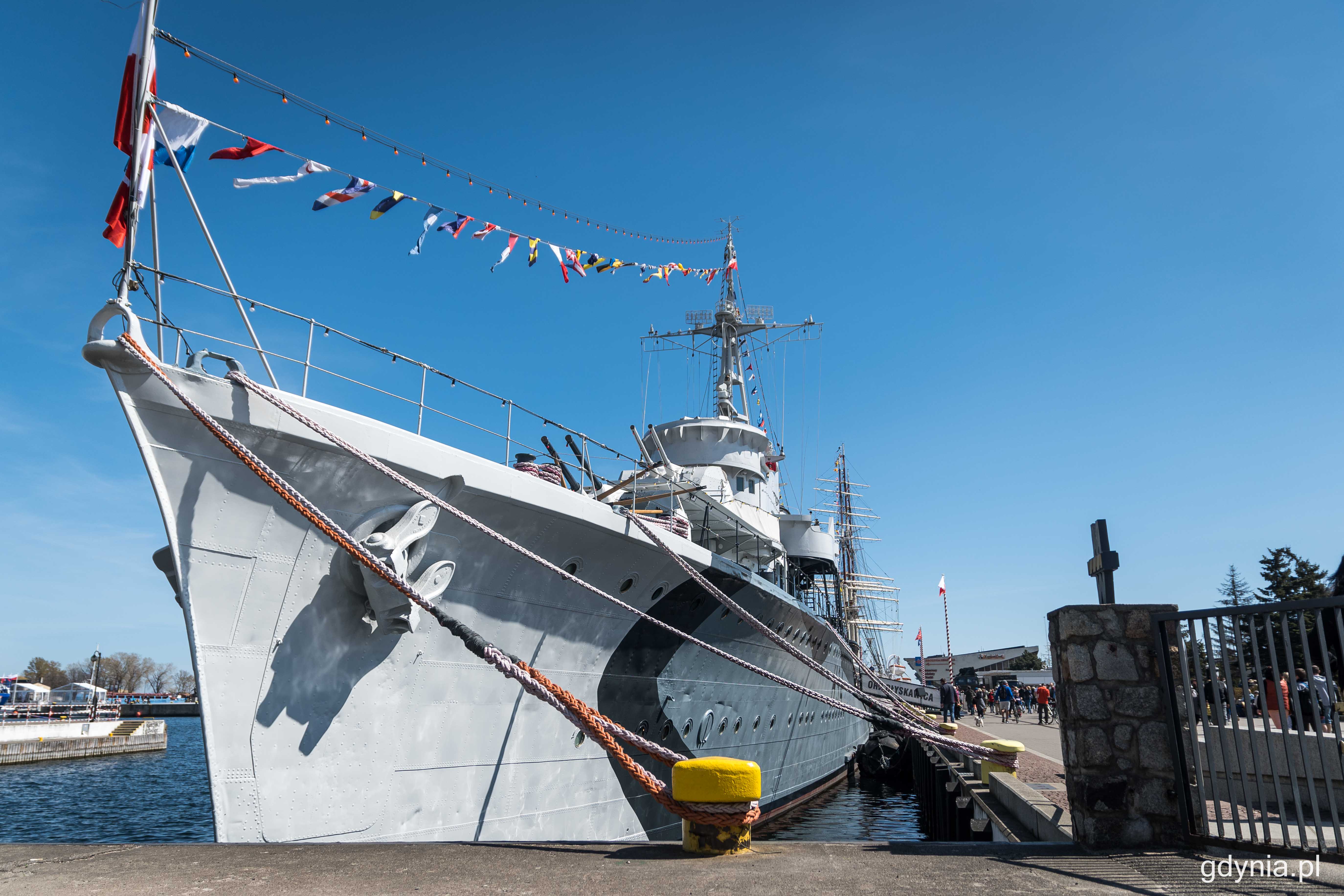 Gala banderowa na ORP &bdquo;Błyskawicy", fot. Kamil Złoch