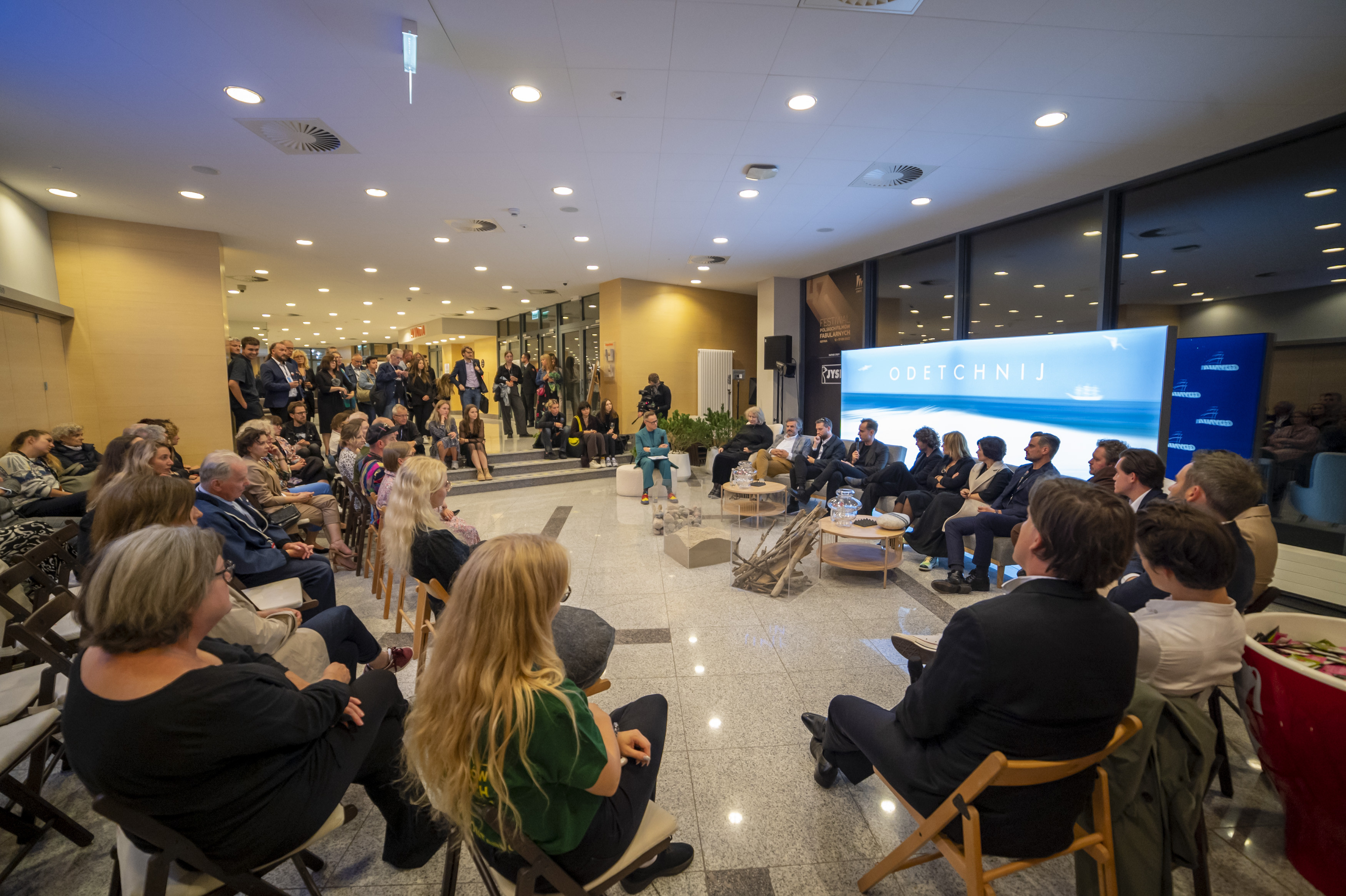 Konferencja prasowa filmu "Orzeł. Ostatni patrol" we foyer Teatru Muzycznego, fot. Anna Bobrowska / mat. prasowe FPFF
