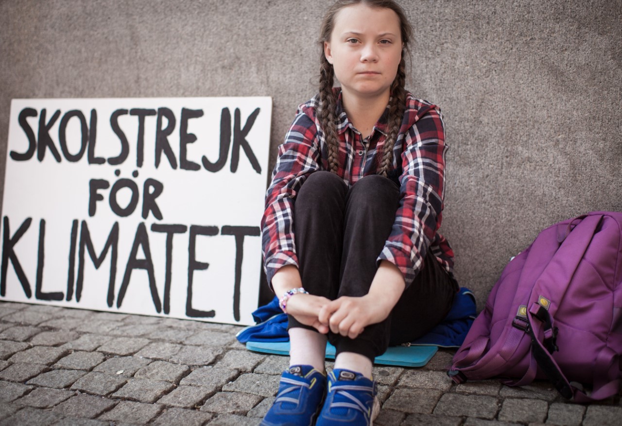 Kadr z filmu "Jestem Greta"